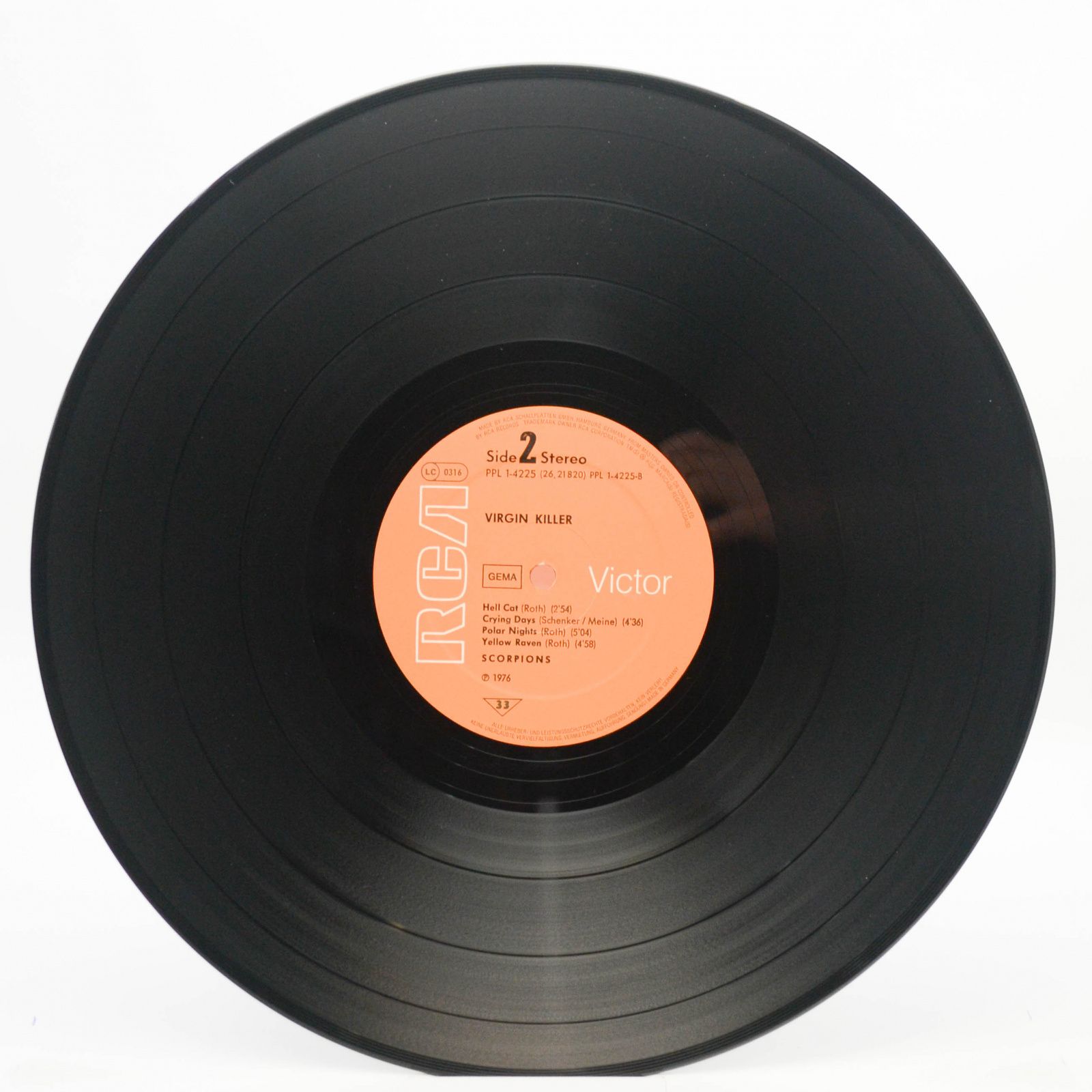 Виниловая пластинка Scorpions — Virgin Killer (Germany), 1976