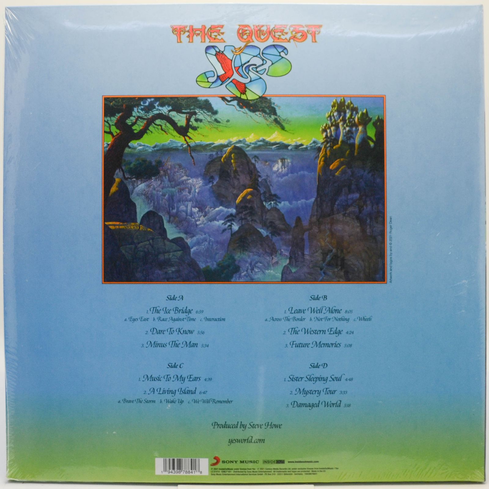 Виниловая пластинка Yes — The Quest (2LP), 2021