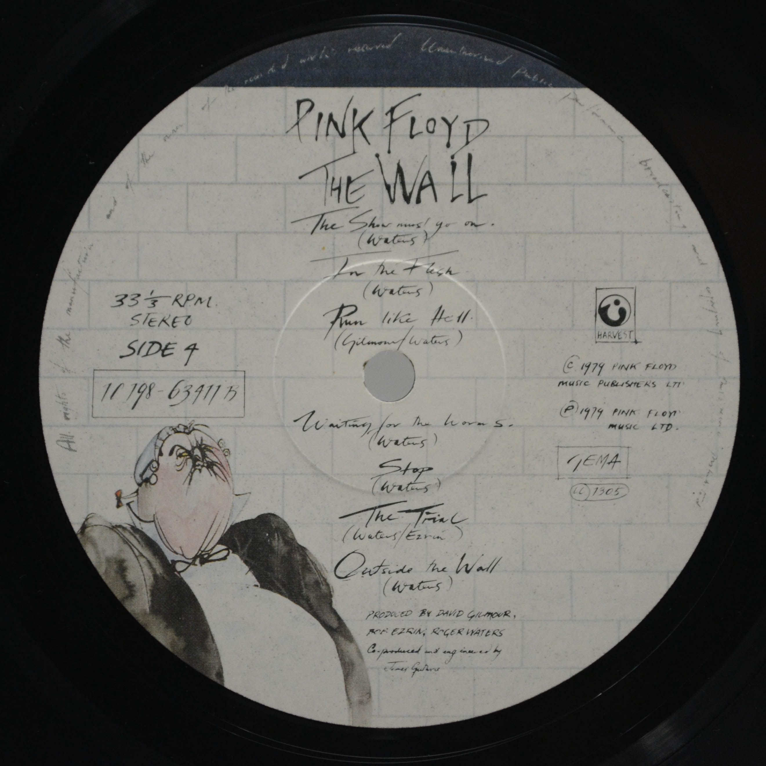 Виниловая пластинка Pink Floyd — The Wall (2LP), 1979