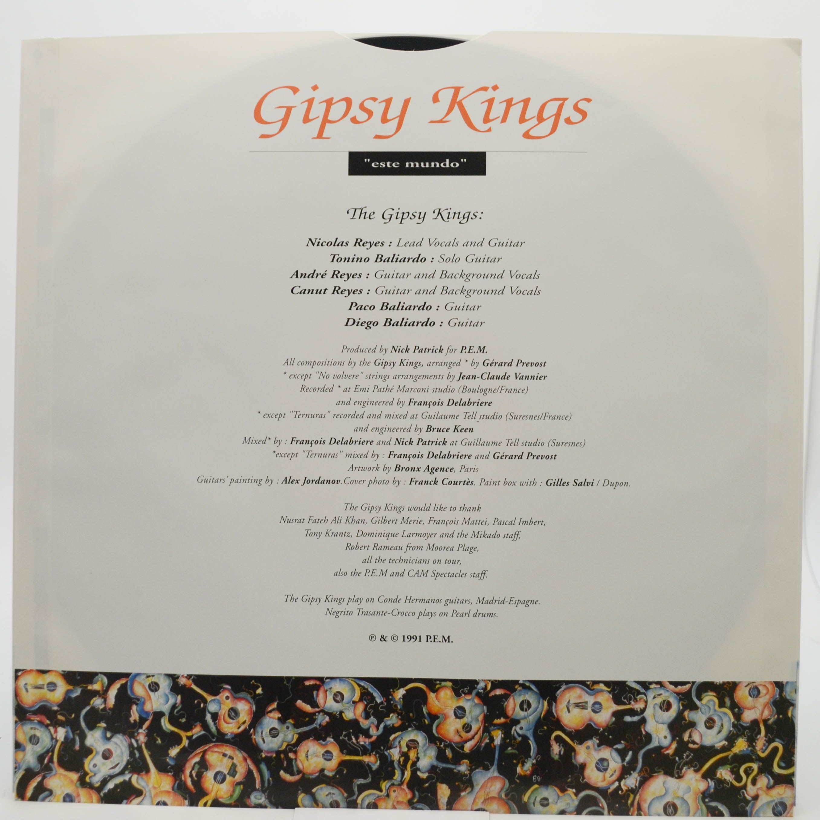 Виниловая пластинка Gipsy Kings — Este Mundo, 1991