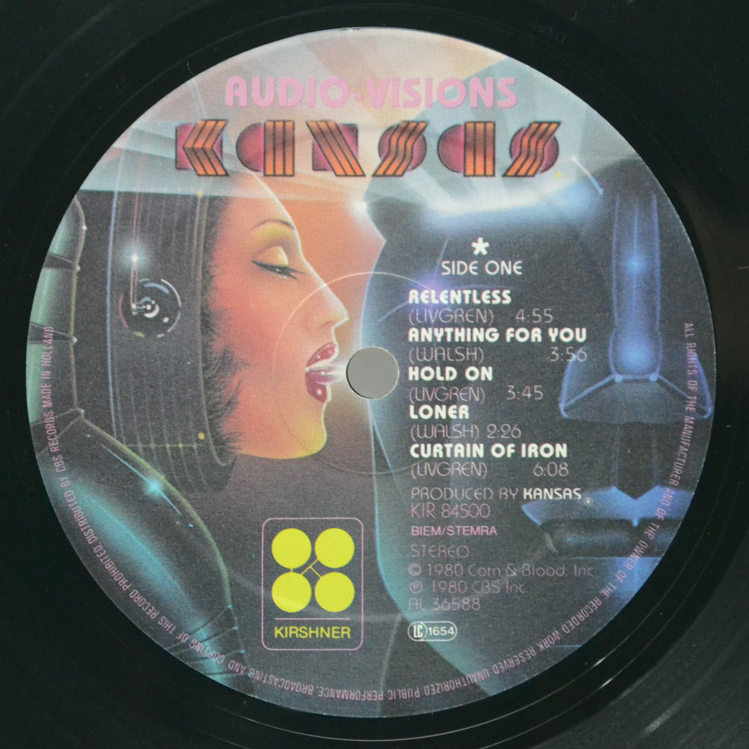 Kansas — Audio Visions, 1980