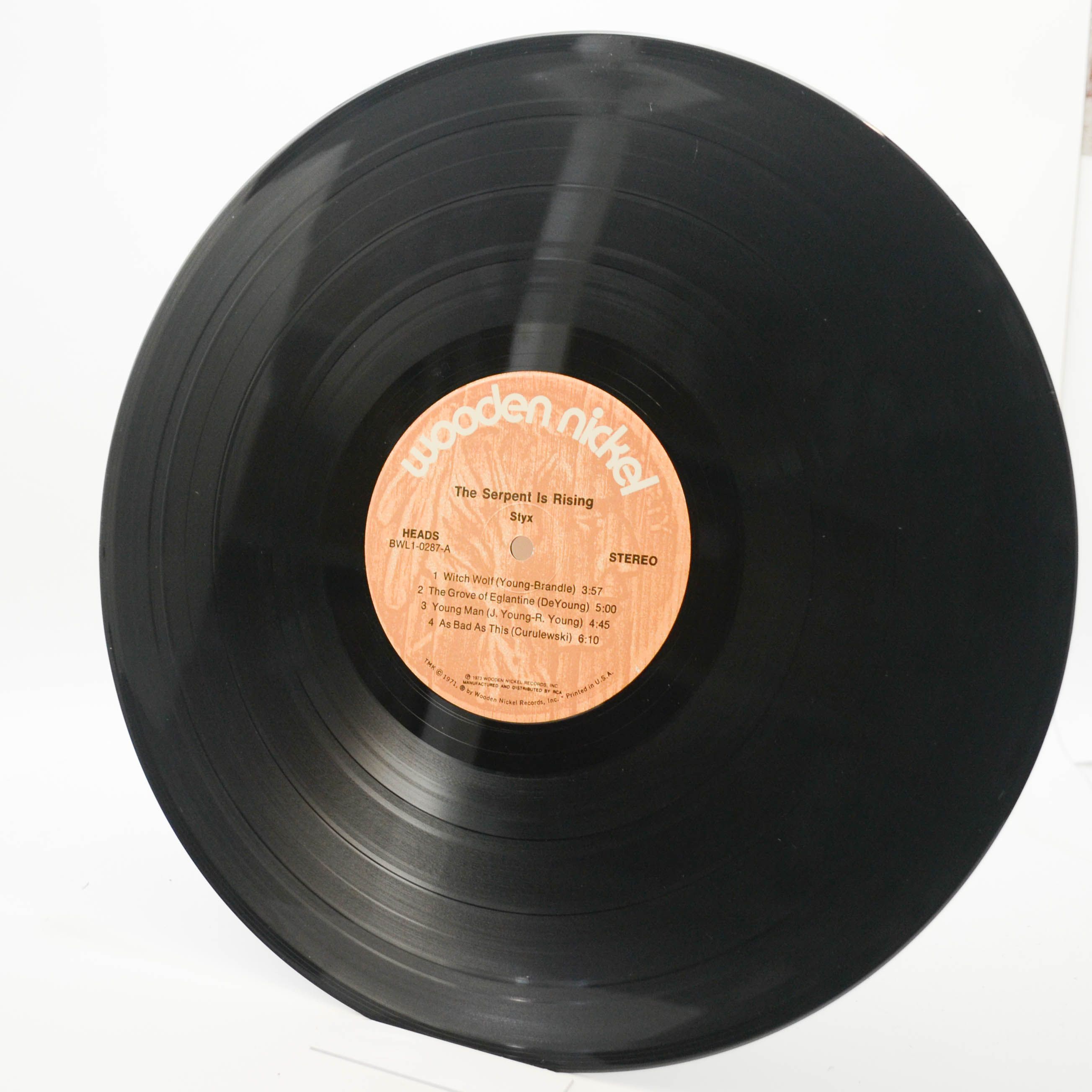 Styx — The Serpent Is Rising (1-st, USA), 1973