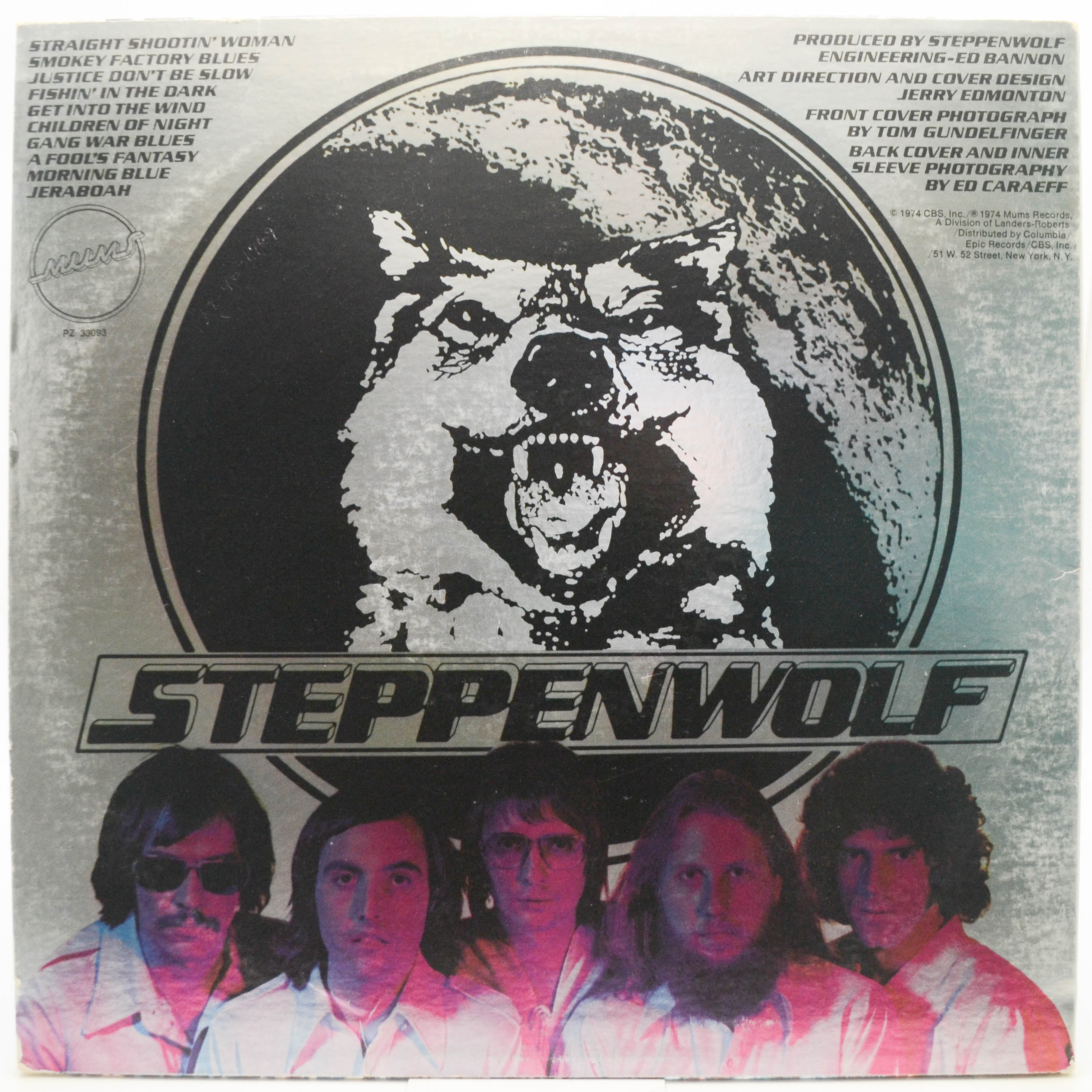 Виниловая пластинка Steppenwolf — Slow Flux (1-st, USA), 1974