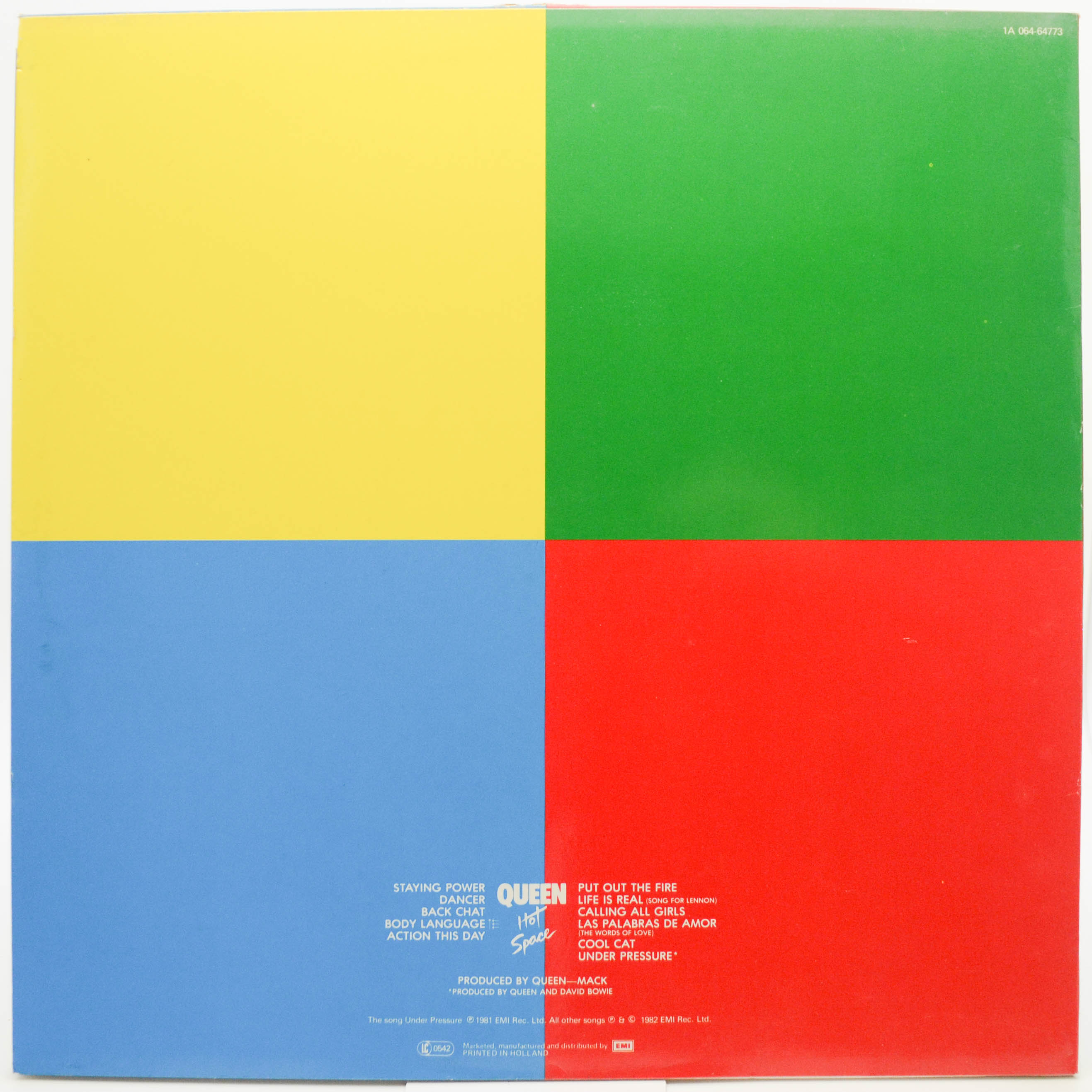 Queen — Hot Space, 1982