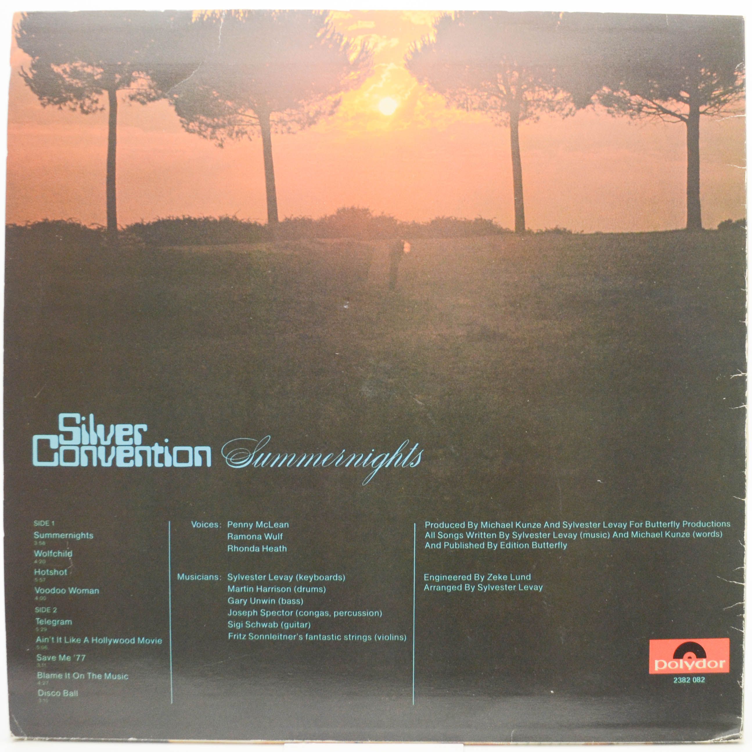 Виниловая пластинка Silver Convention — Summernights, 1977