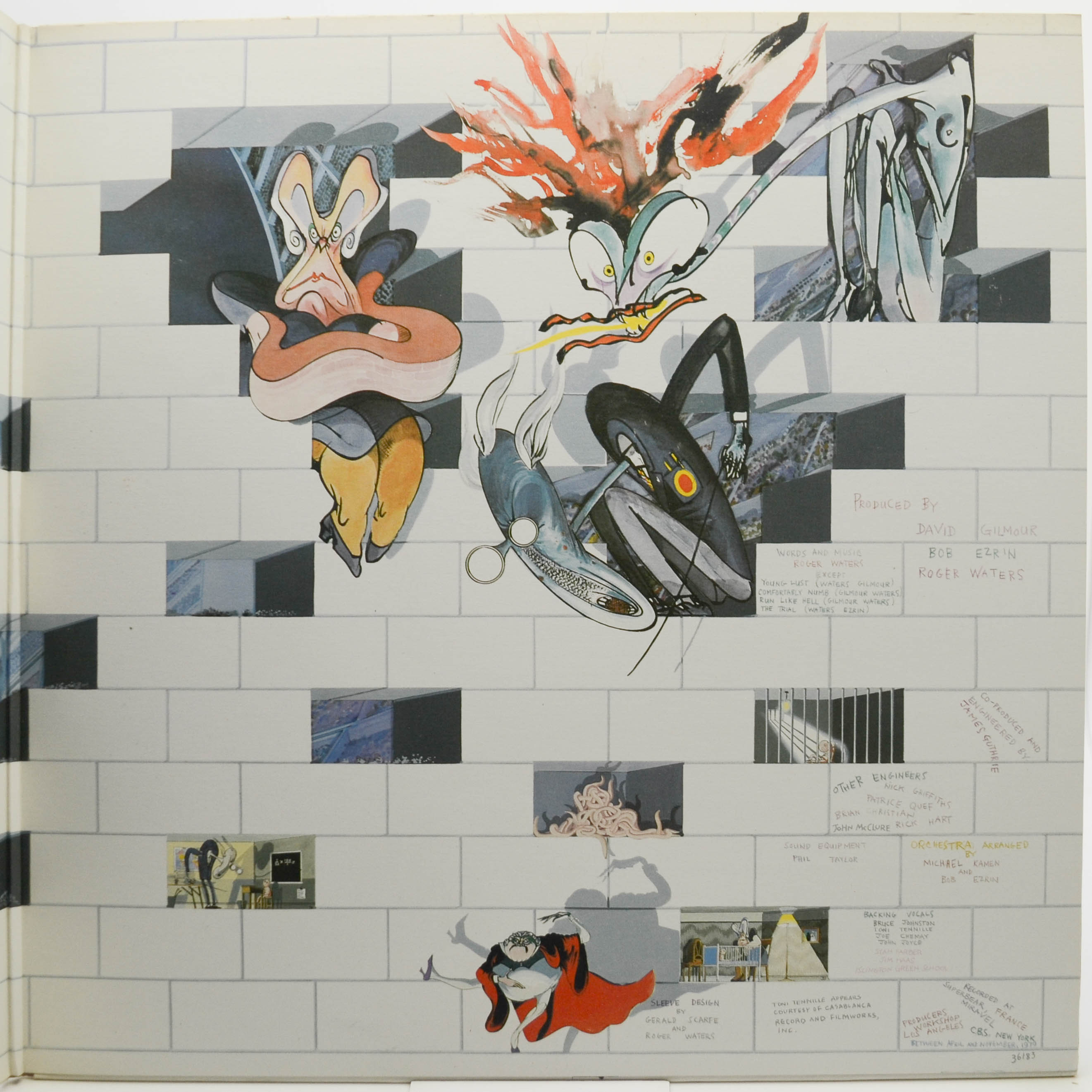 Виниловая пластинка Pink Floyd — The Wall (2LP), 1979