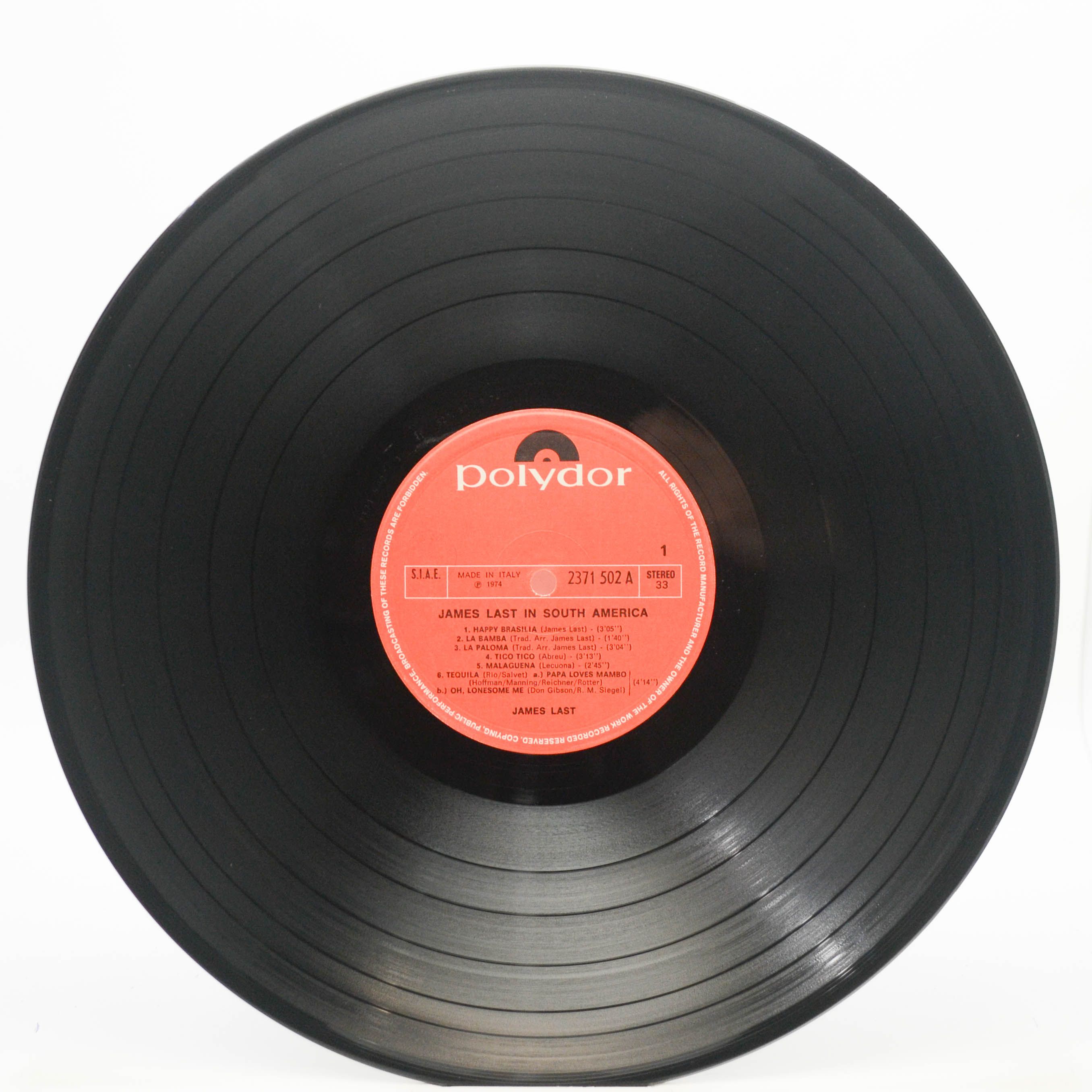 James Last — In South America, 1974