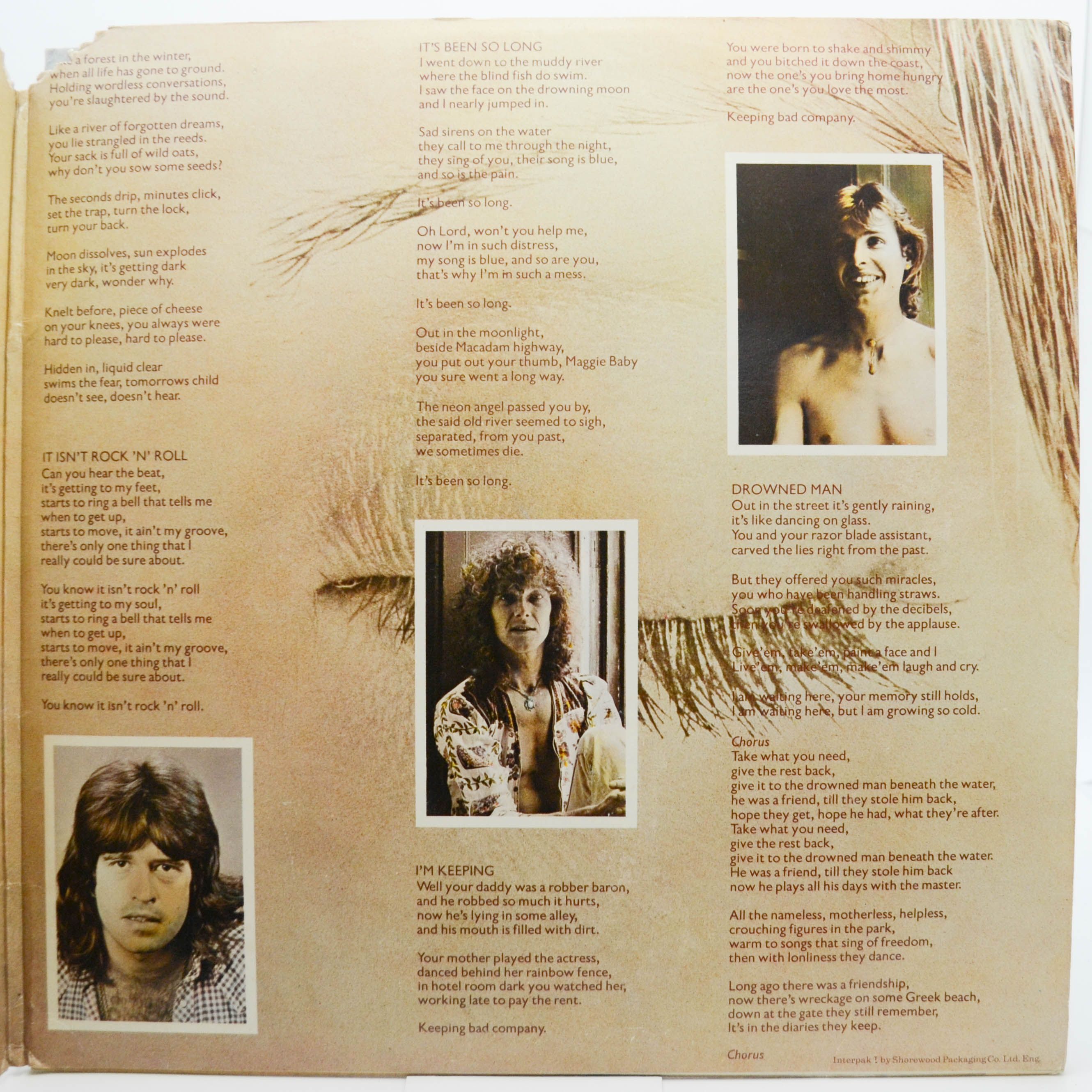 Виниловая пластинка Pretty Things — Savage Eye (1-st, UK), 1975