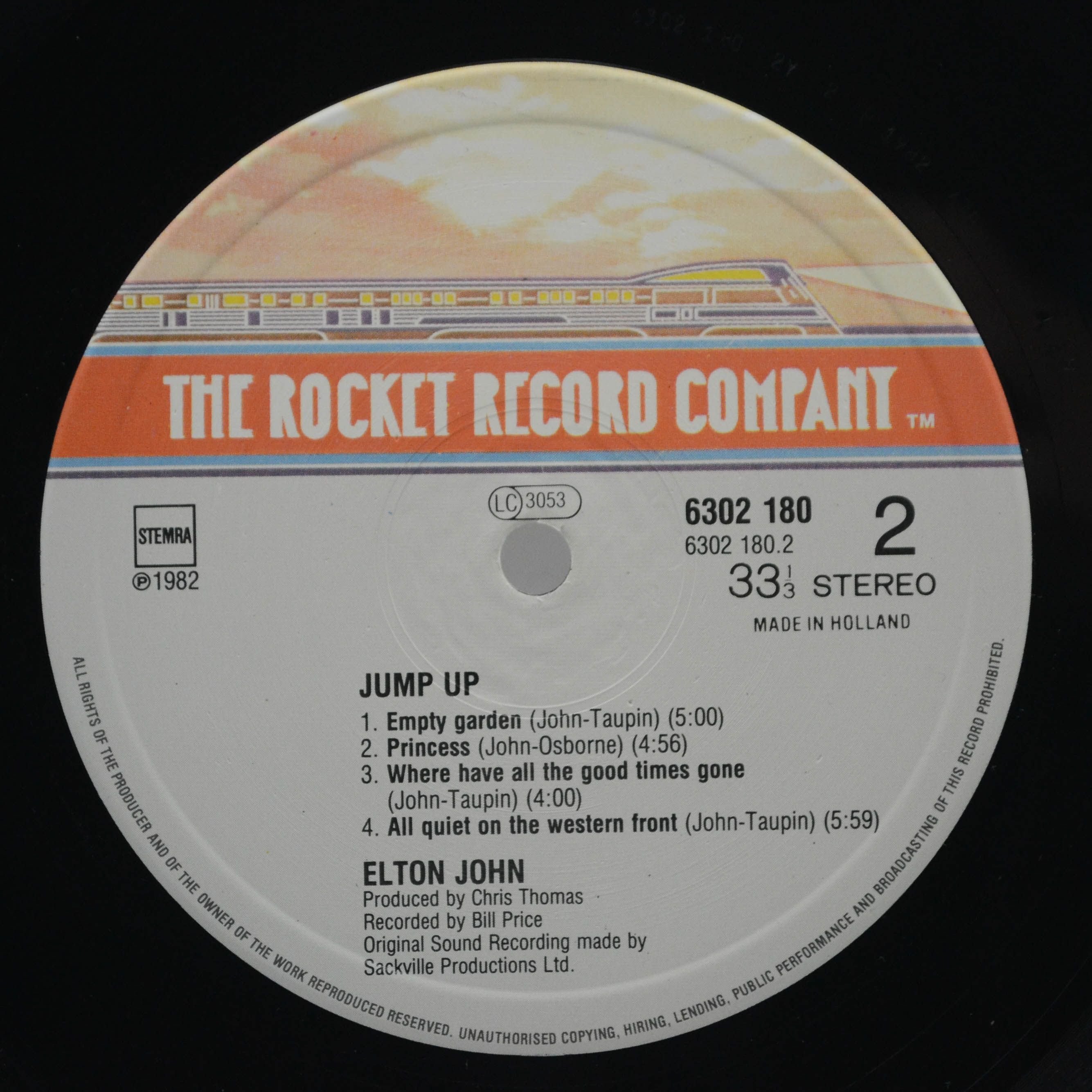 Elton John — Jump Up!, 1982