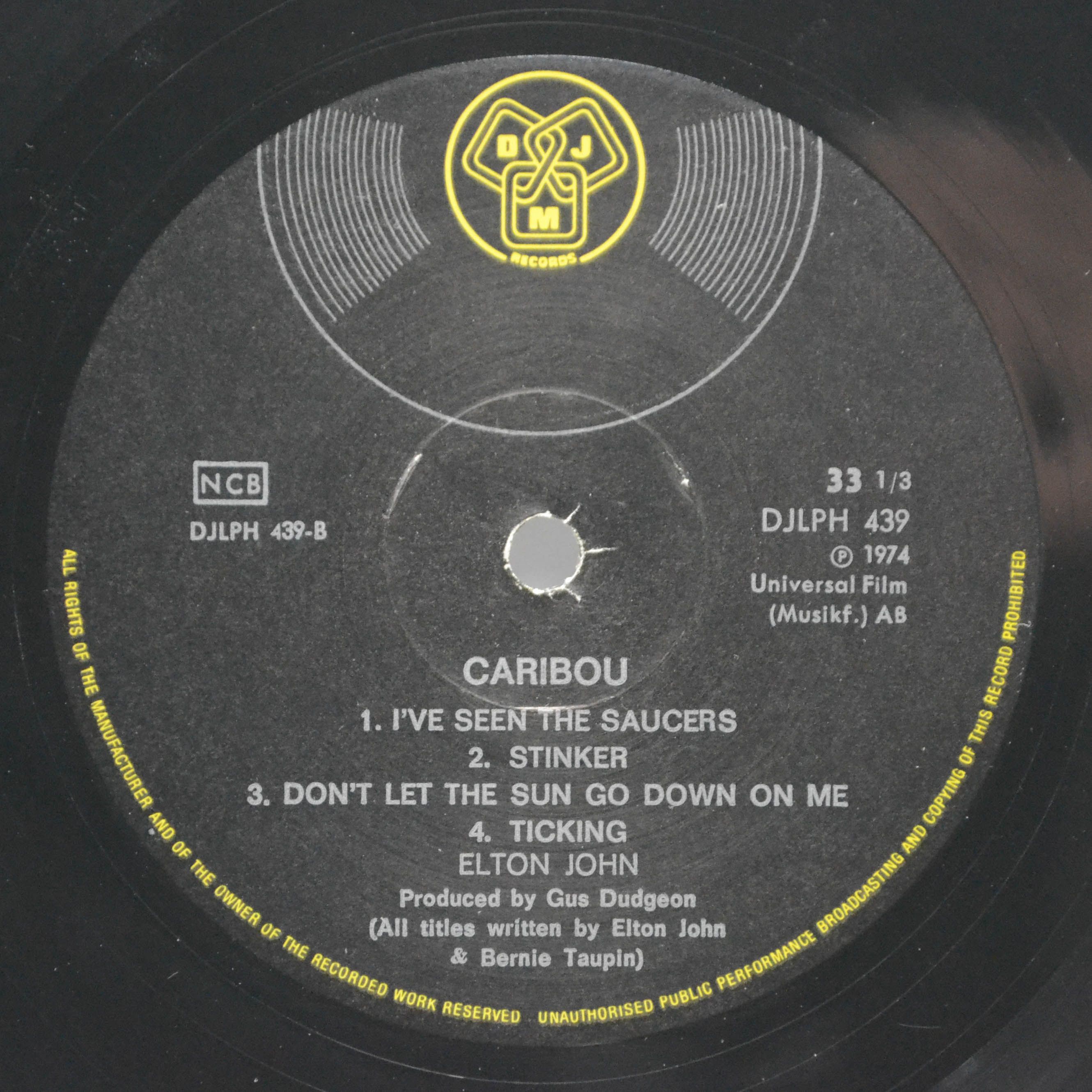 Elton John — Caribou, 1974