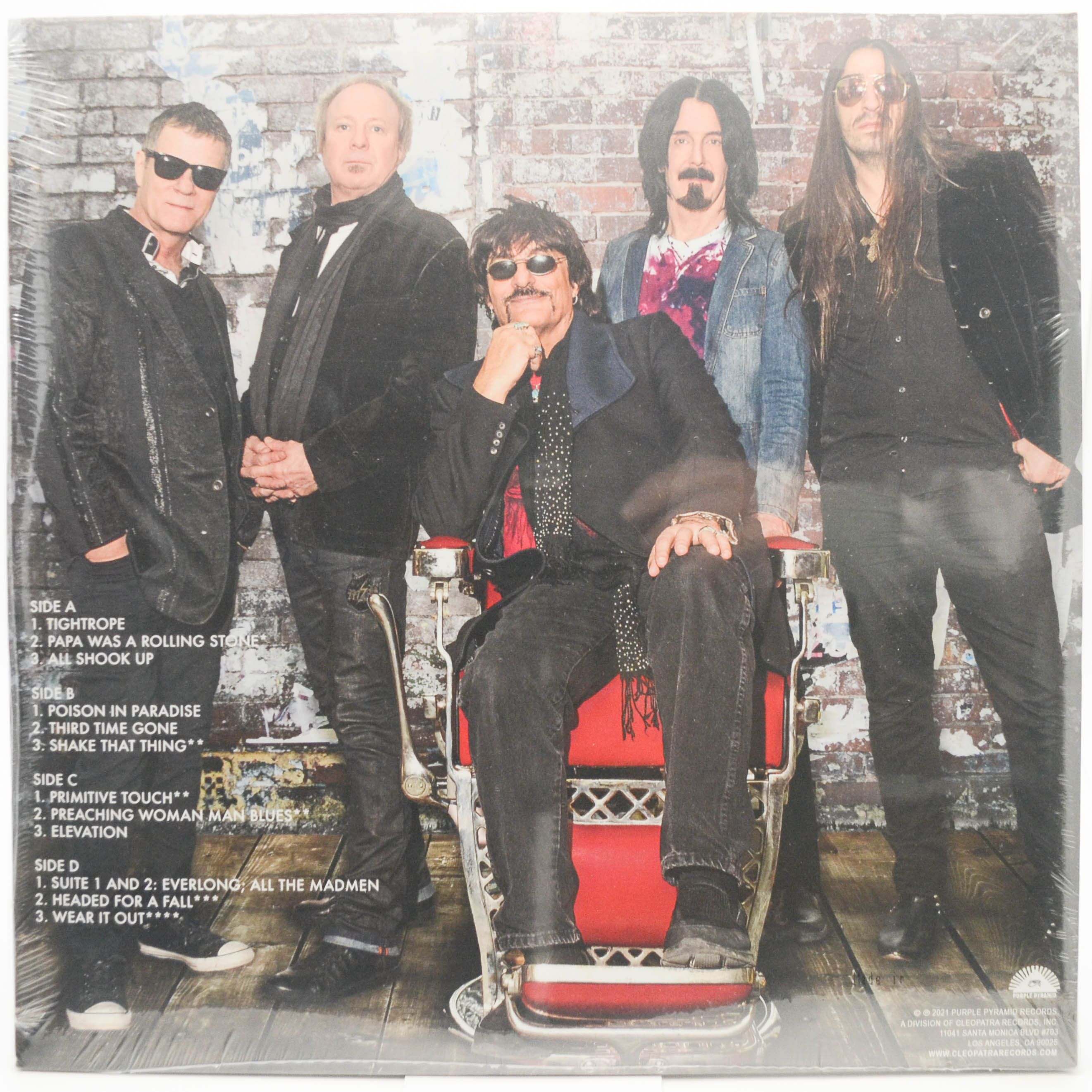 Cactus — Tightrope (2LP, USA), 2021