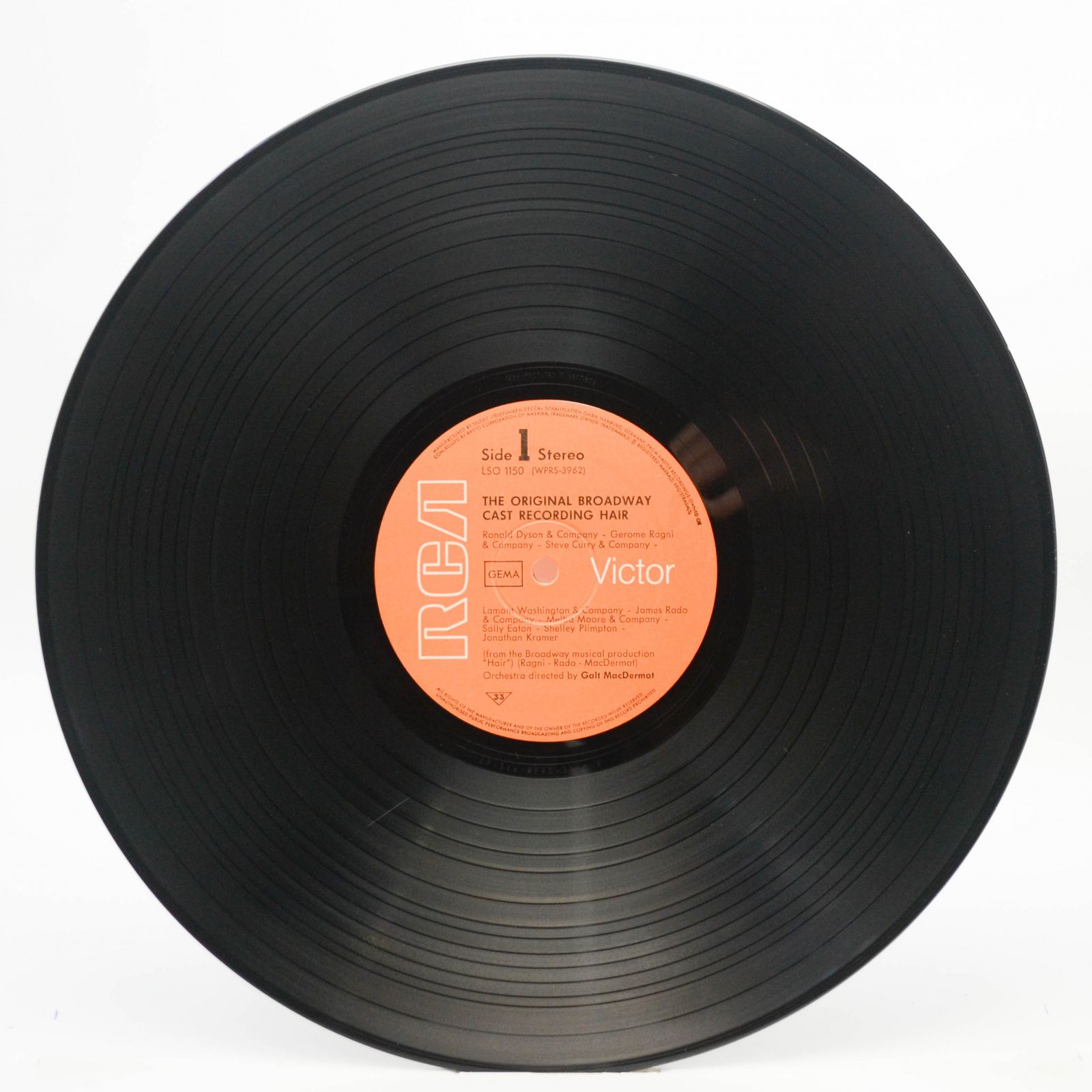 Various — Hair (The American Tribal Love-Rock Musical), 1968