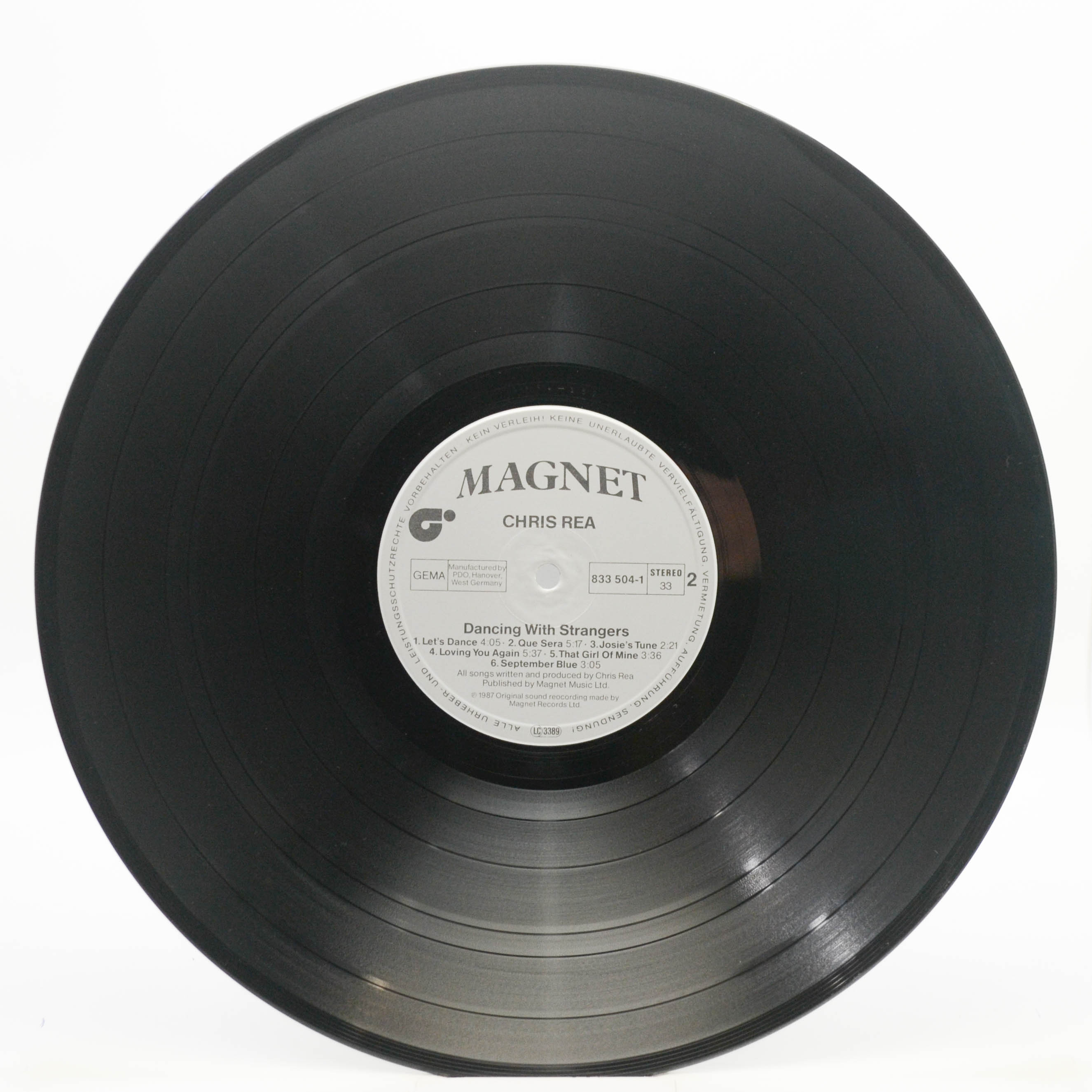 Chris Rea — Dancing With Strangers, 1987