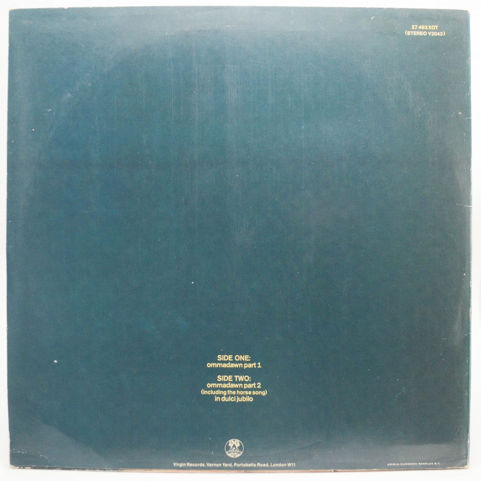 Mike Oldfield — Ommadawn, 1975