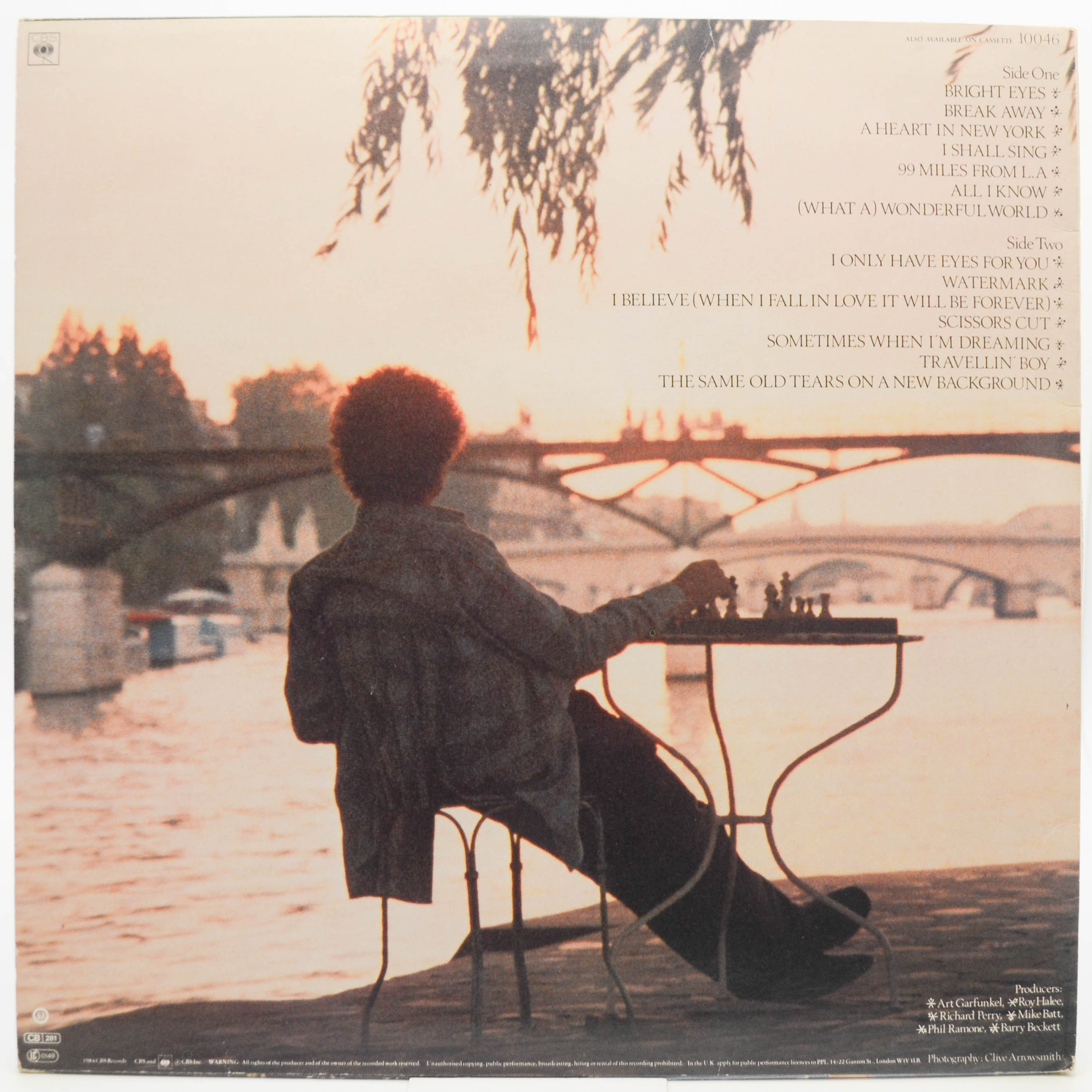 Art Garfunkel — The Art Garfunkel Album (UK), 1984