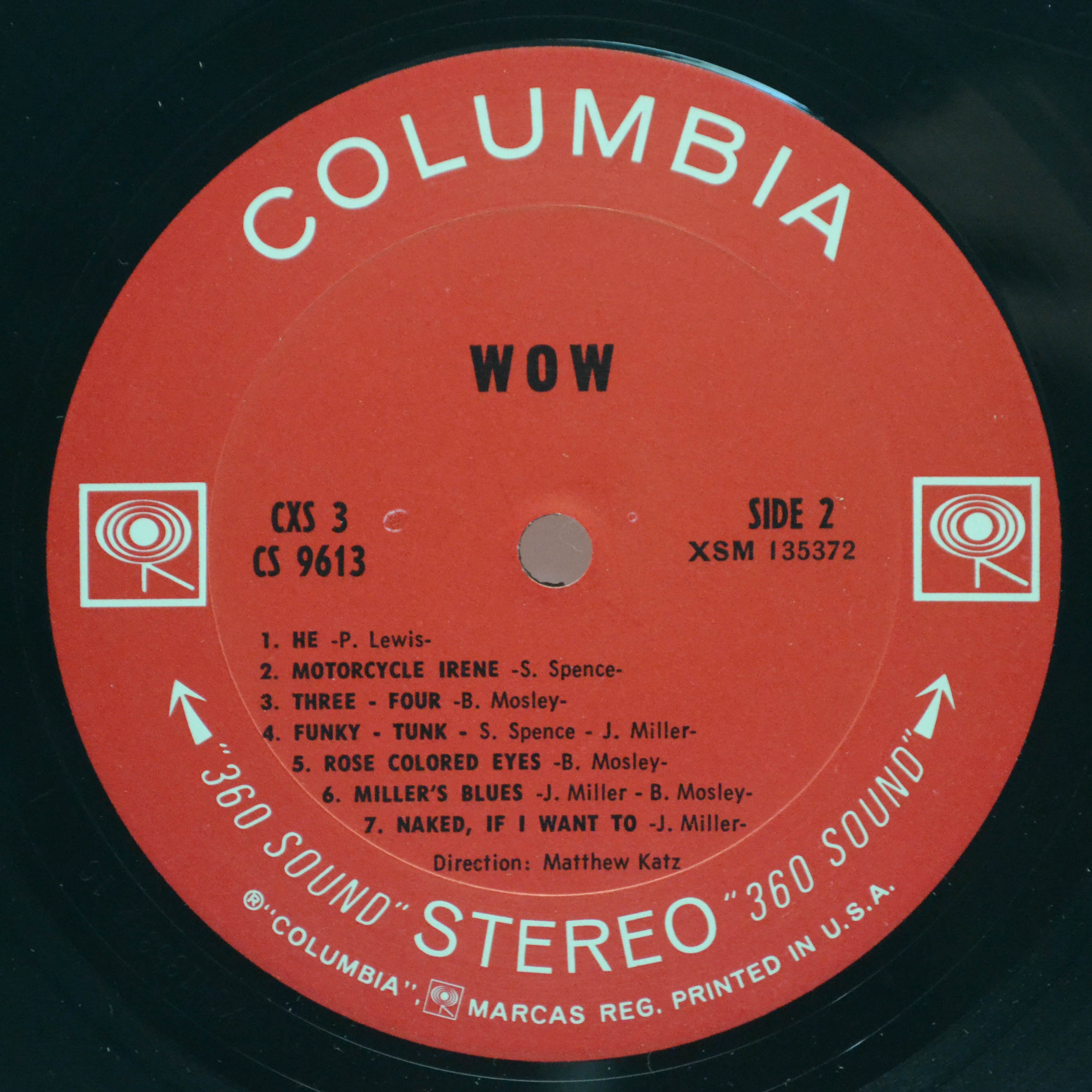 Виниловая пластинка Moby Grape — Wow (1-st, USA), 1968