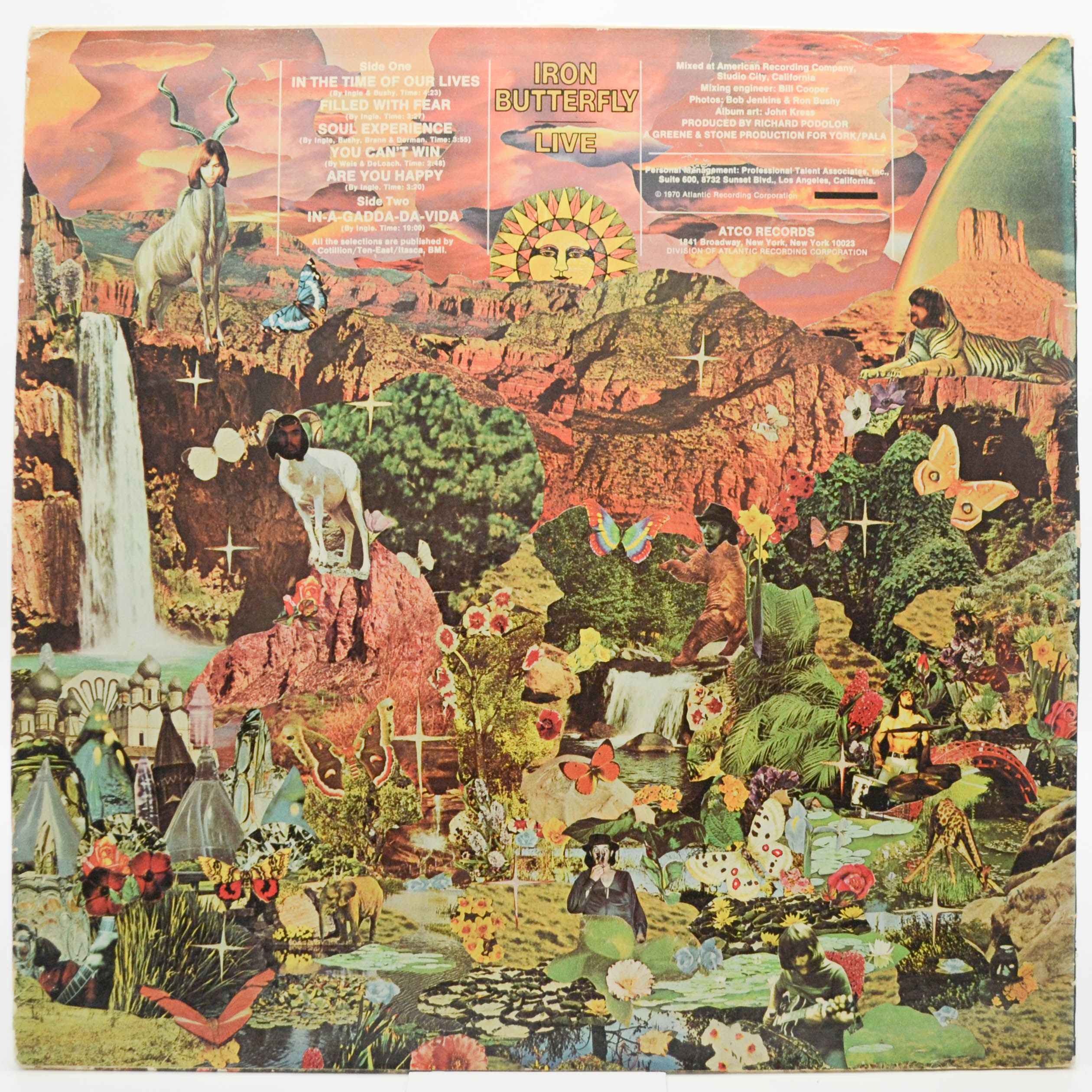 Iron Butterfly — Live, 1970