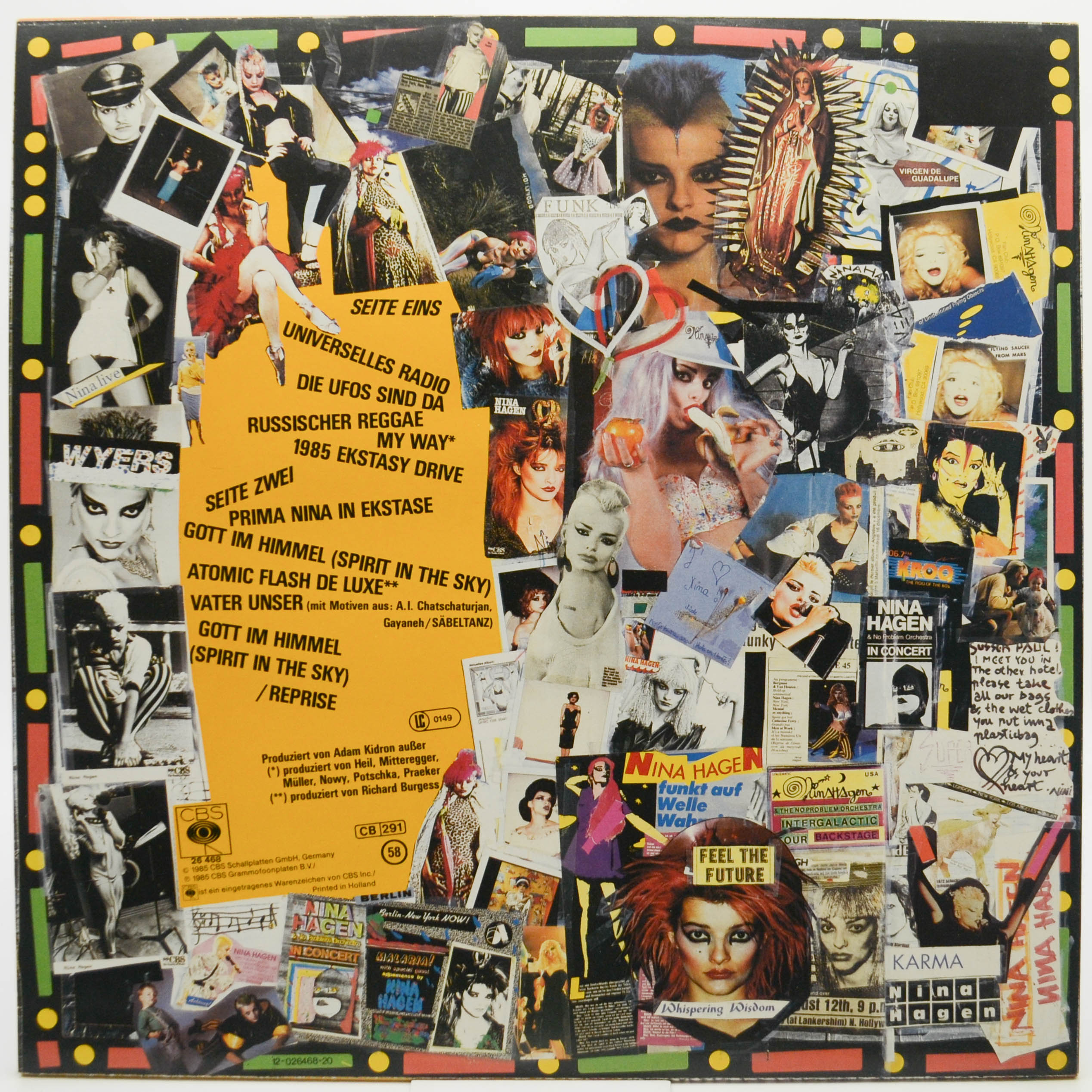 Nina Hagen — In Ekstase, 1985