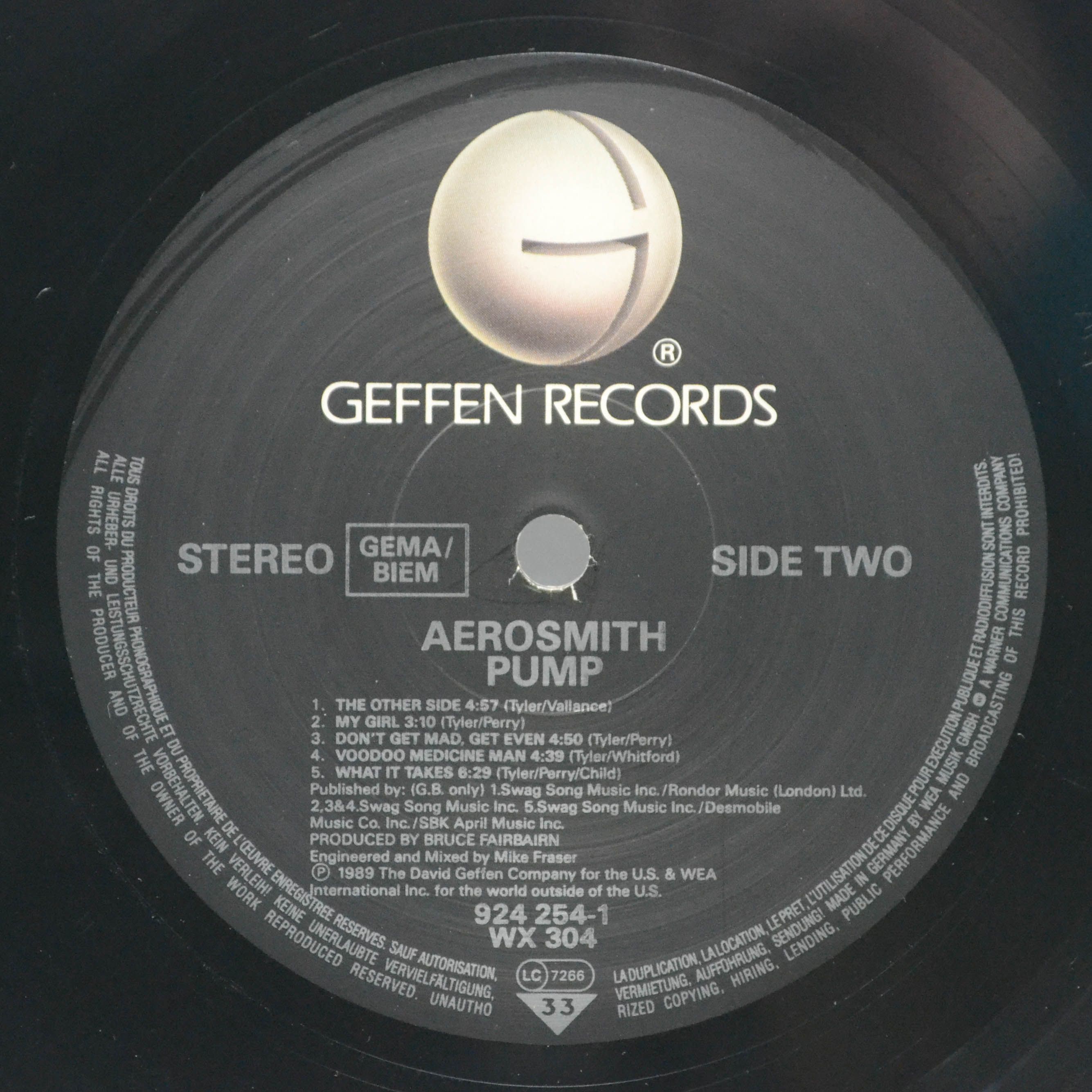 Aerosmith — Pump, 1989