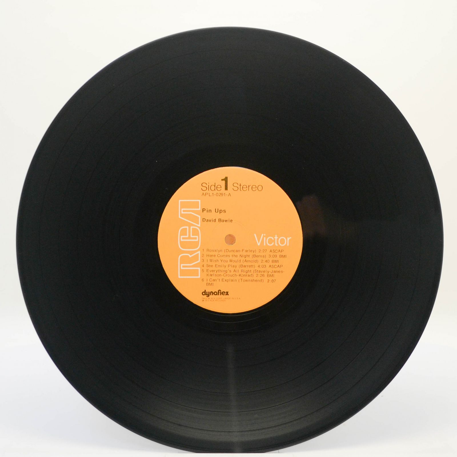 Bowie — Pinups, 1973