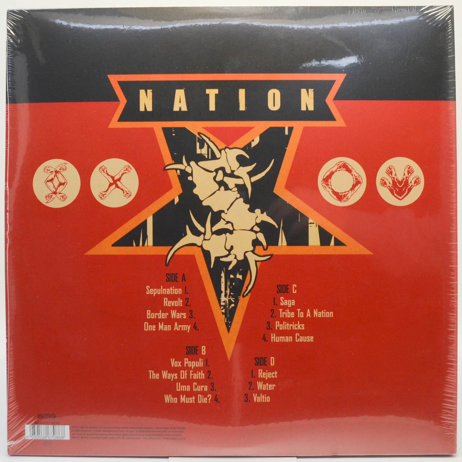 Виниловая пластинка Sepultura — Nation (2LP), 2001