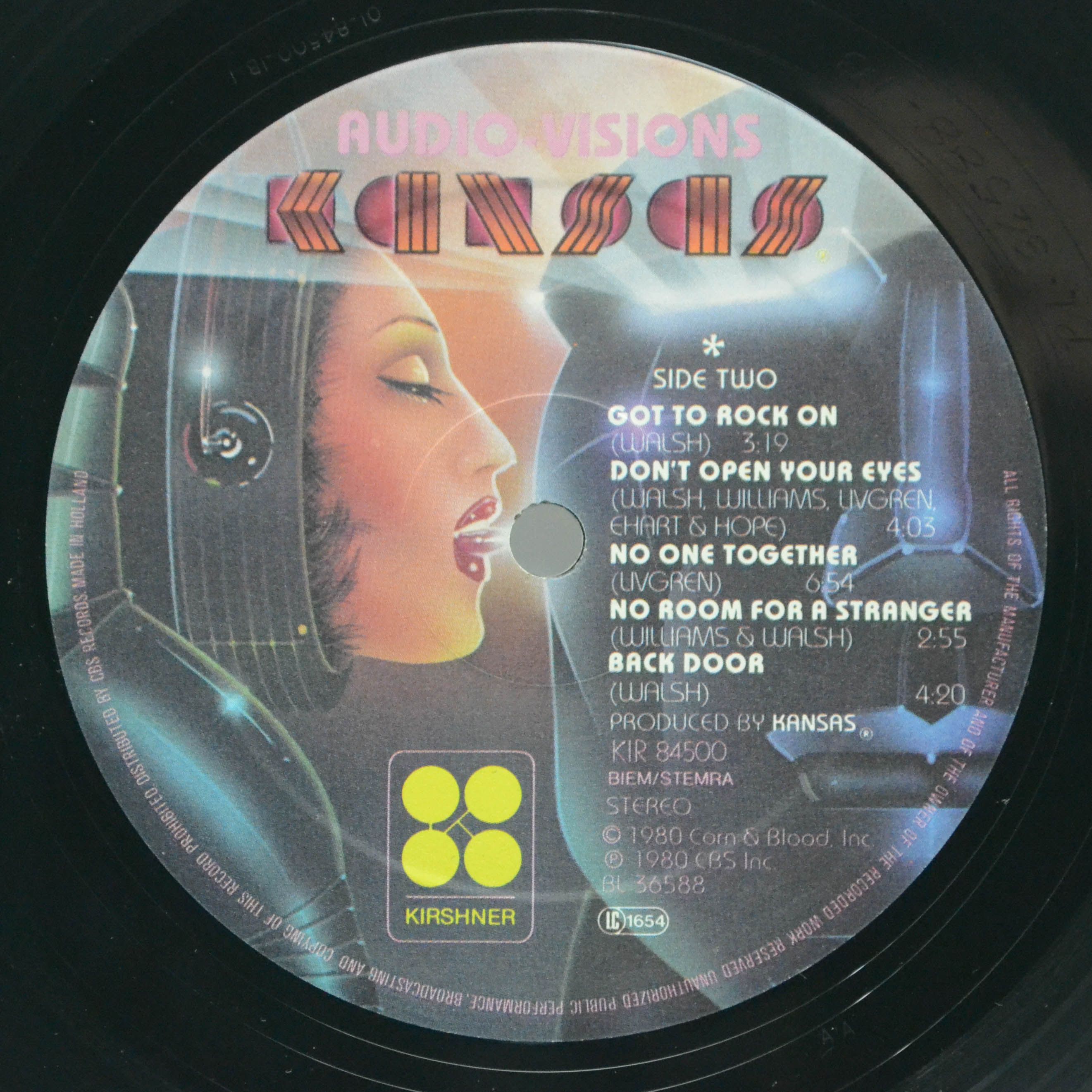 Kansas — Audio Visions, 1980