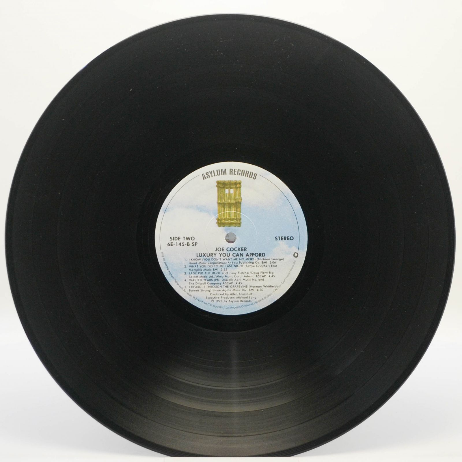 Joe Cocker — Luxury You Can Afford (USA), 1978