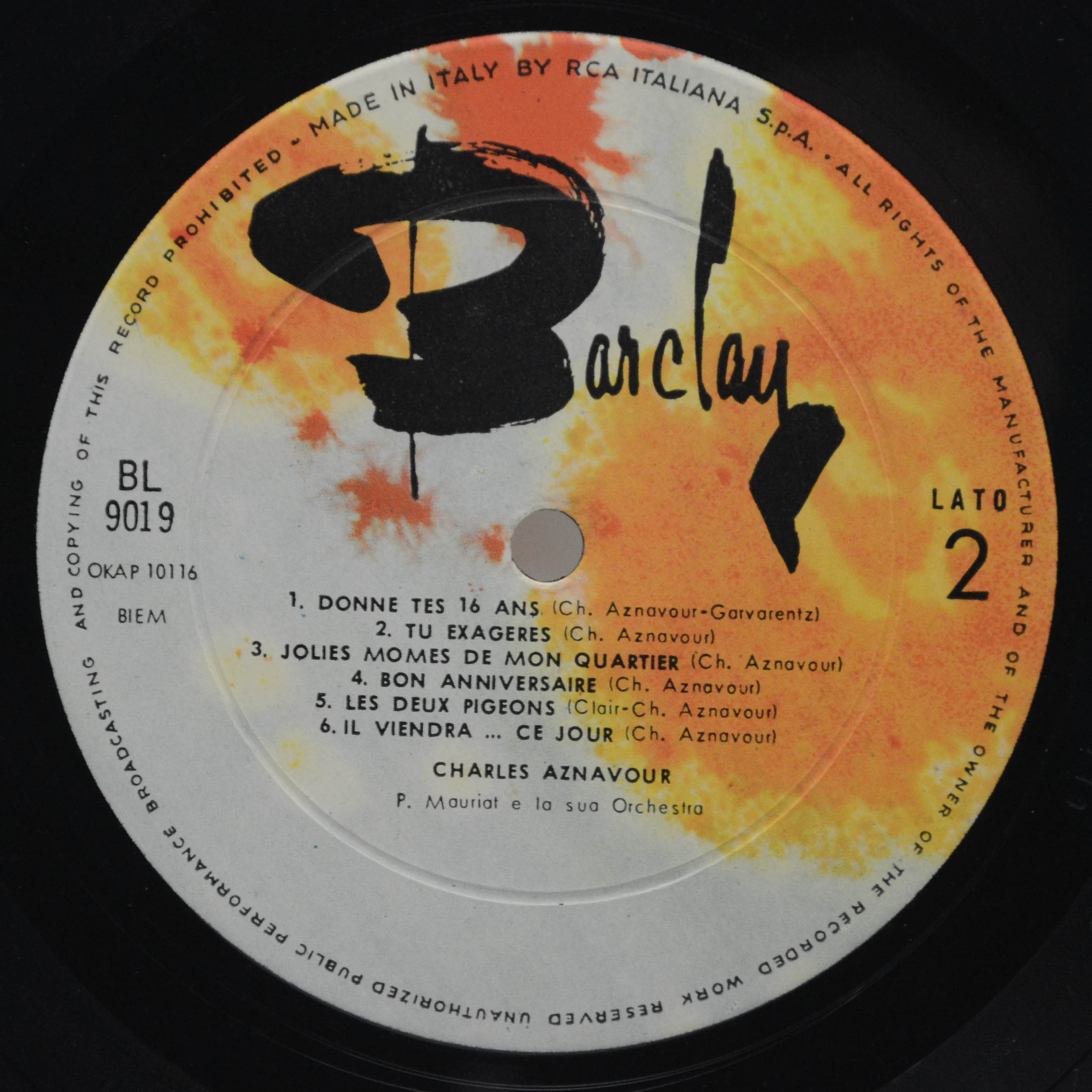 Charles Aznavour — Charles Aznavour, 1963