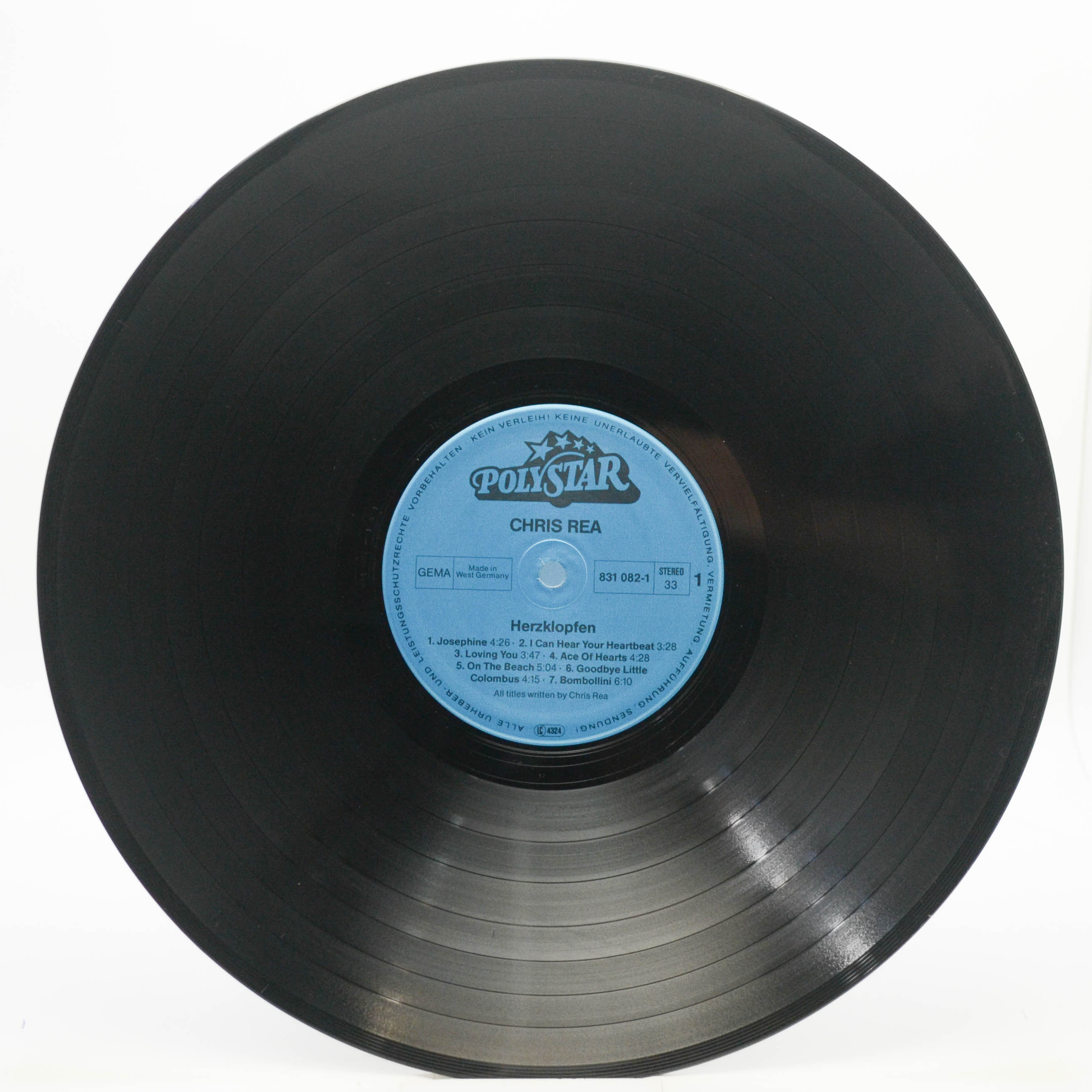 Chris Rea — Herzklopfen, 1986