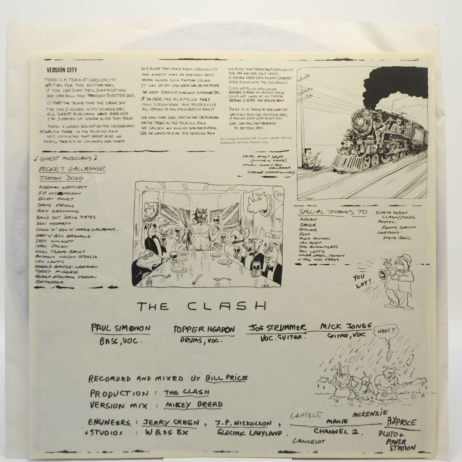 Clash — Sandinista! (3LP), 1980