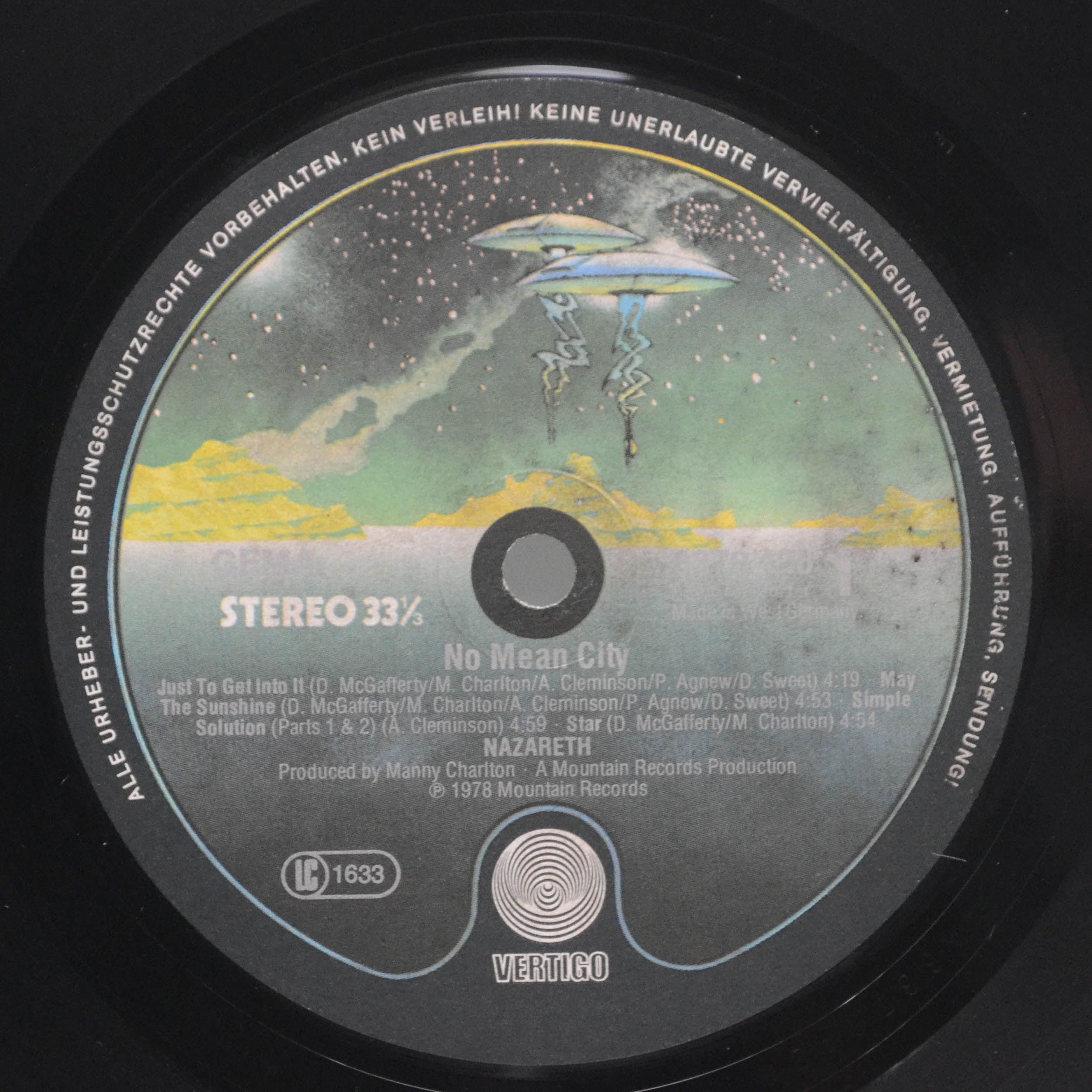 Nazareth — No Mean City, 1979