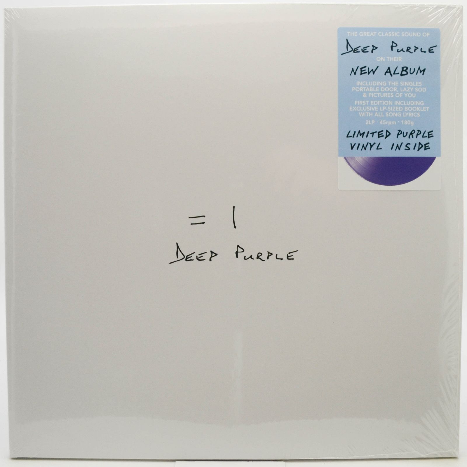 Deep Purple — = 1 (2LP), 2024