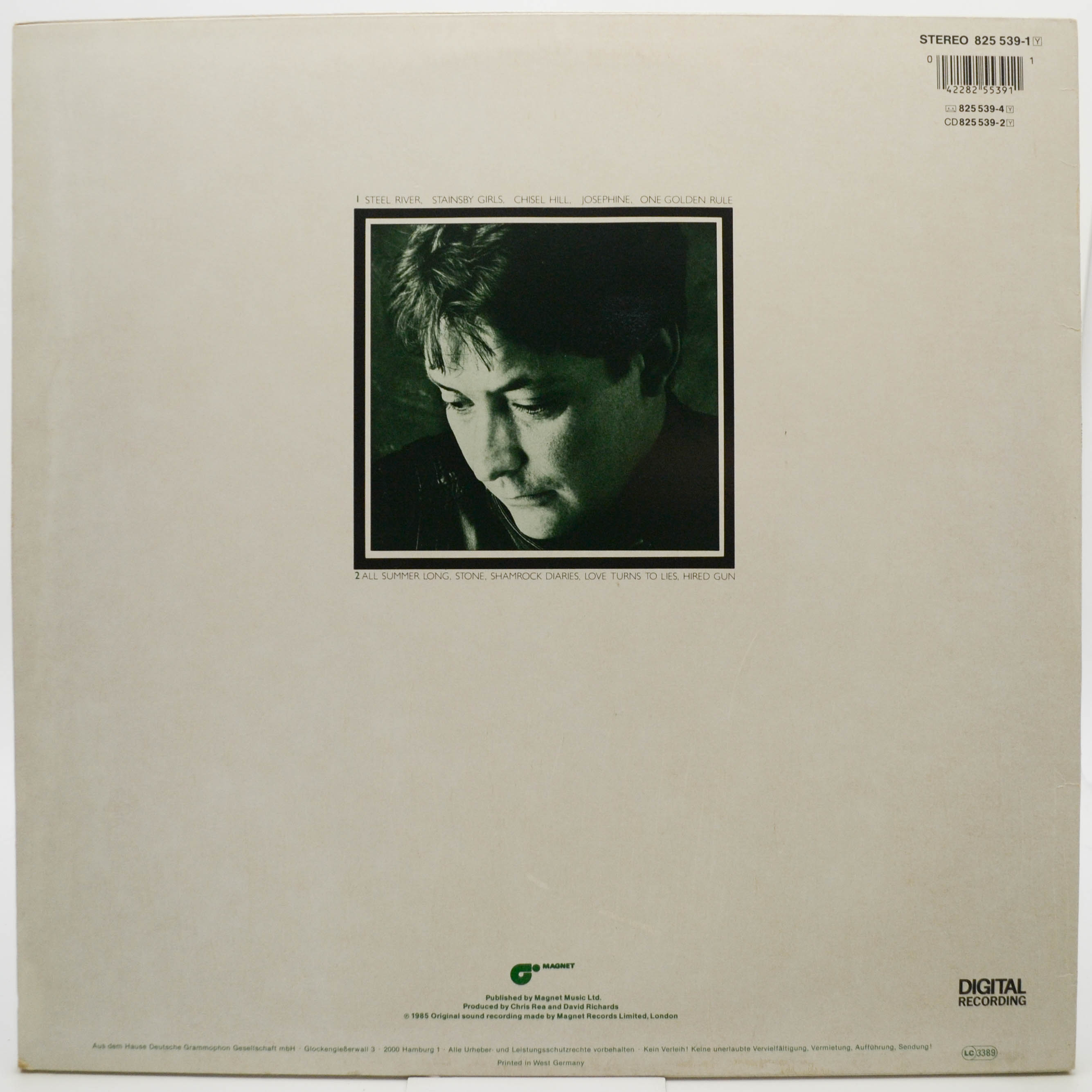 Chris Rea — Shamrock Diaries, 1985