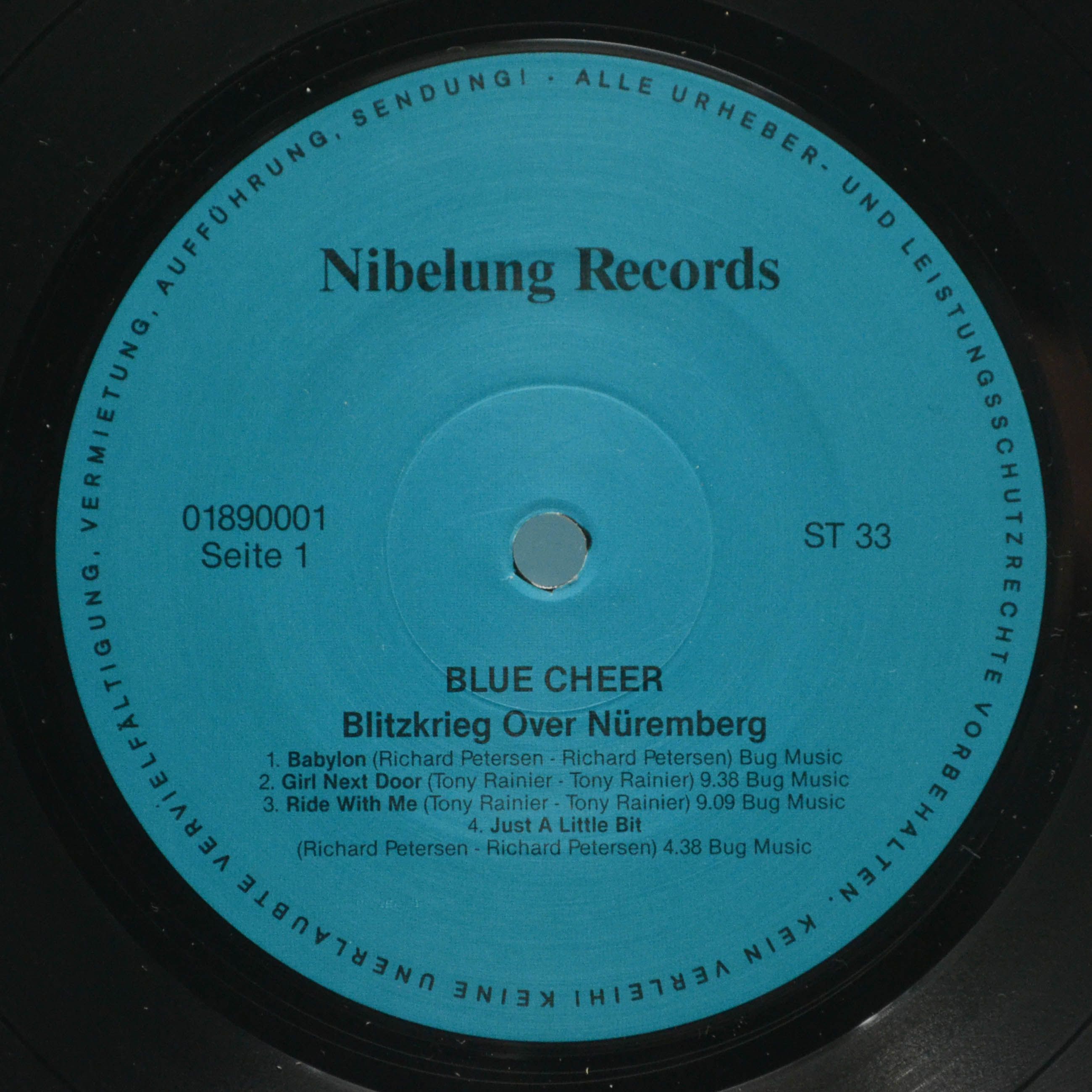 Виниловая пластинка Blue Cheer — Blitzkrieg Over Nüremberg, 1989