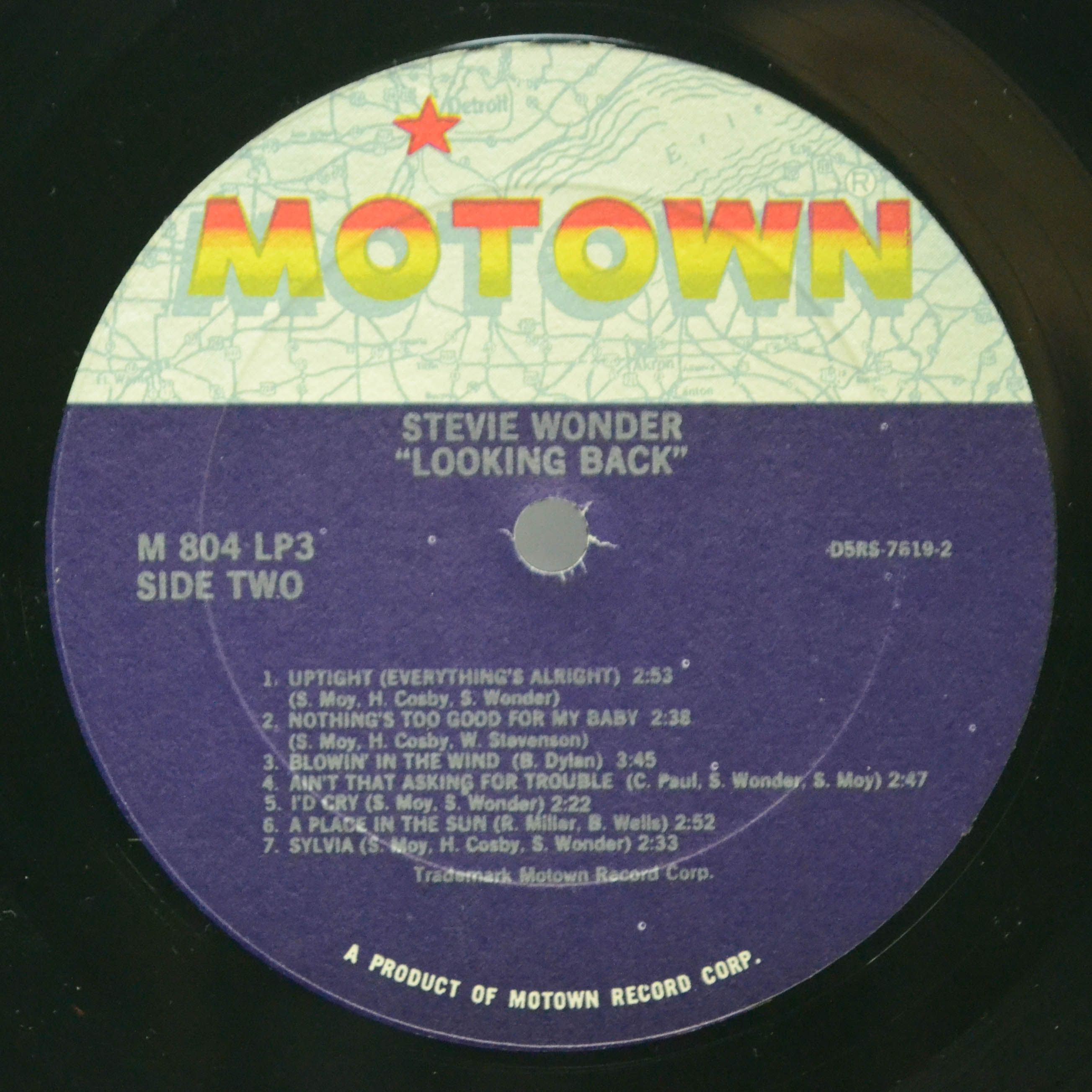 Виниловая пластинка Stevie Wonder — Looking Back (3LP, USA), 1974