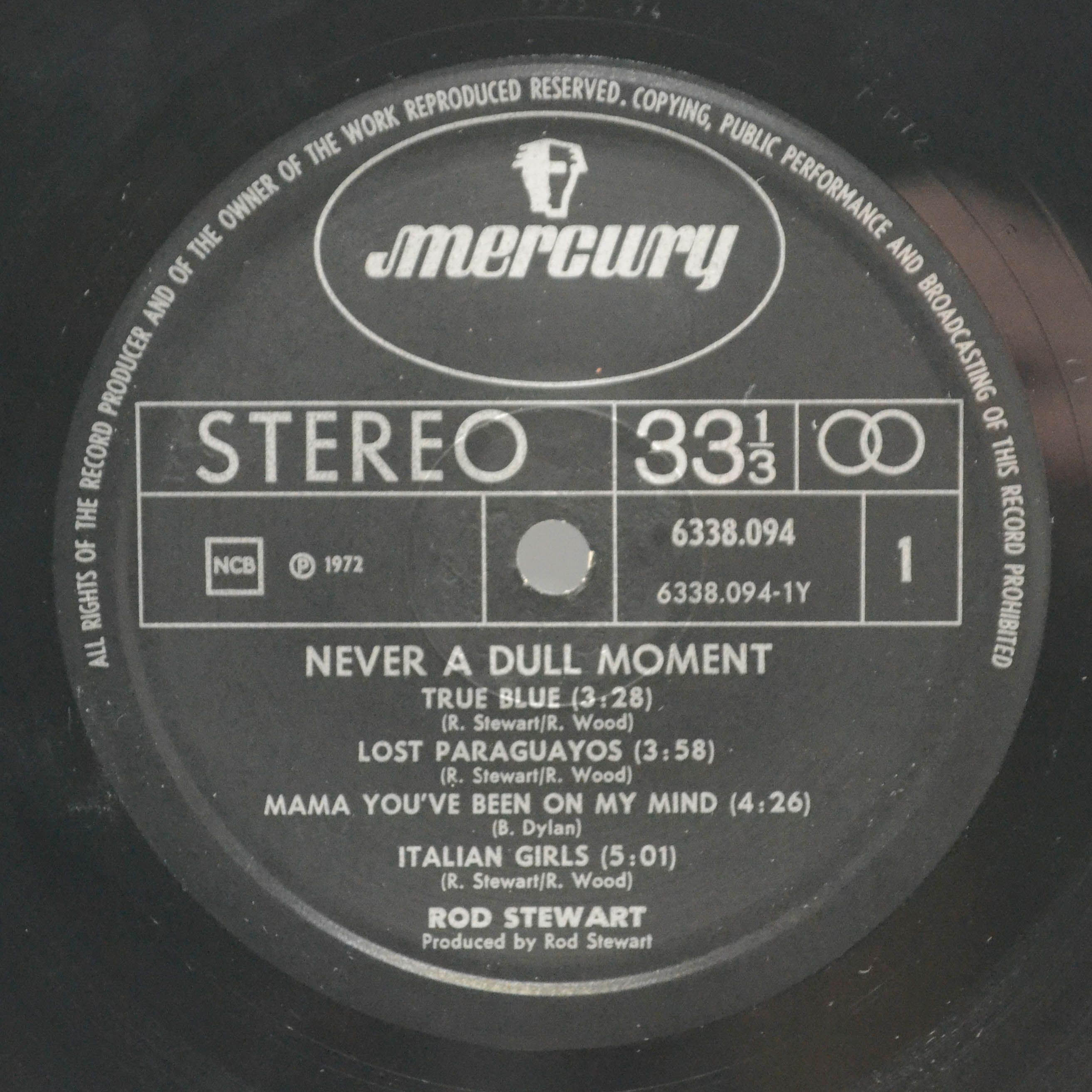 Rod Stewart — Never A Dull Moment, 1972