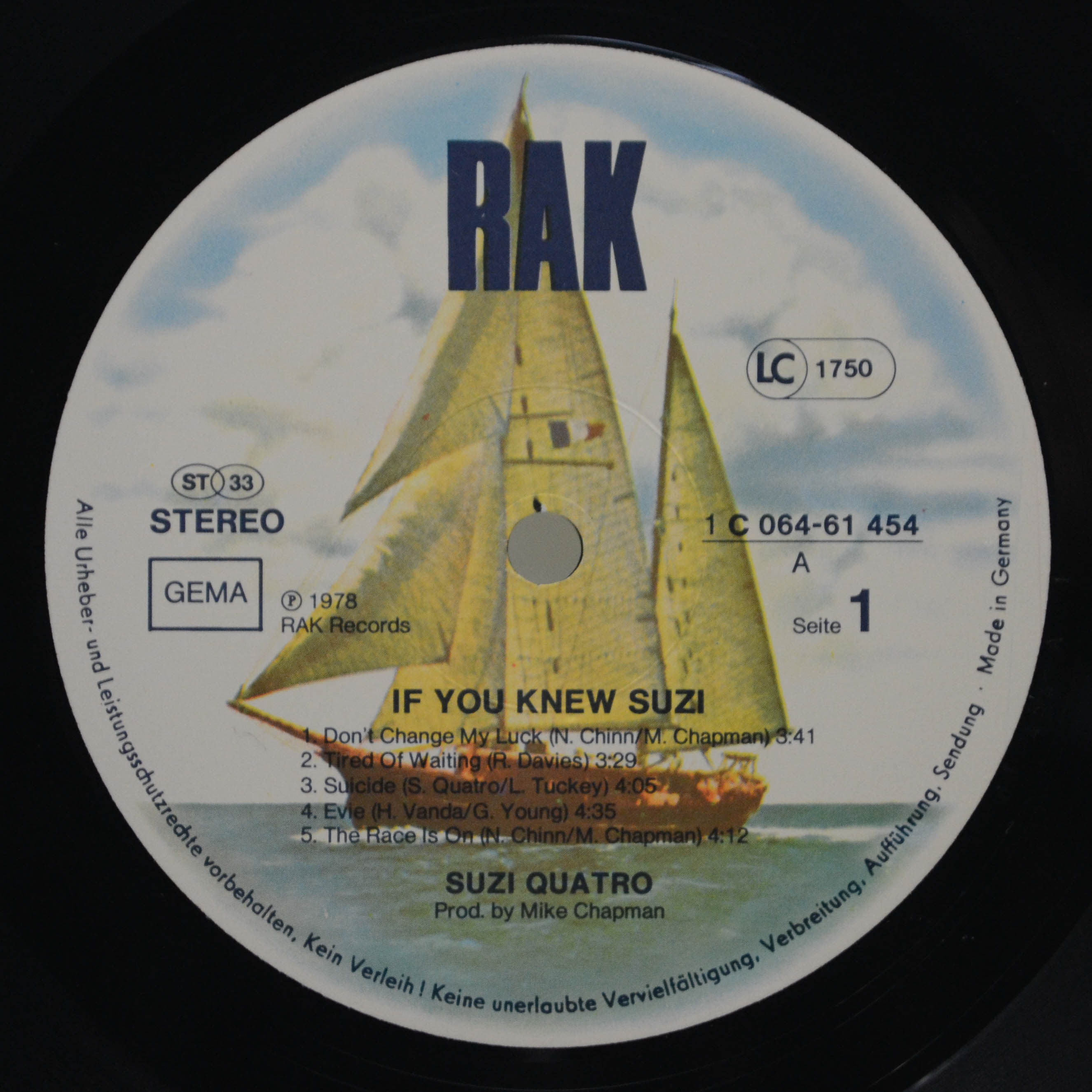 Suzi Quatro — If You Knew Suzi..., 1978