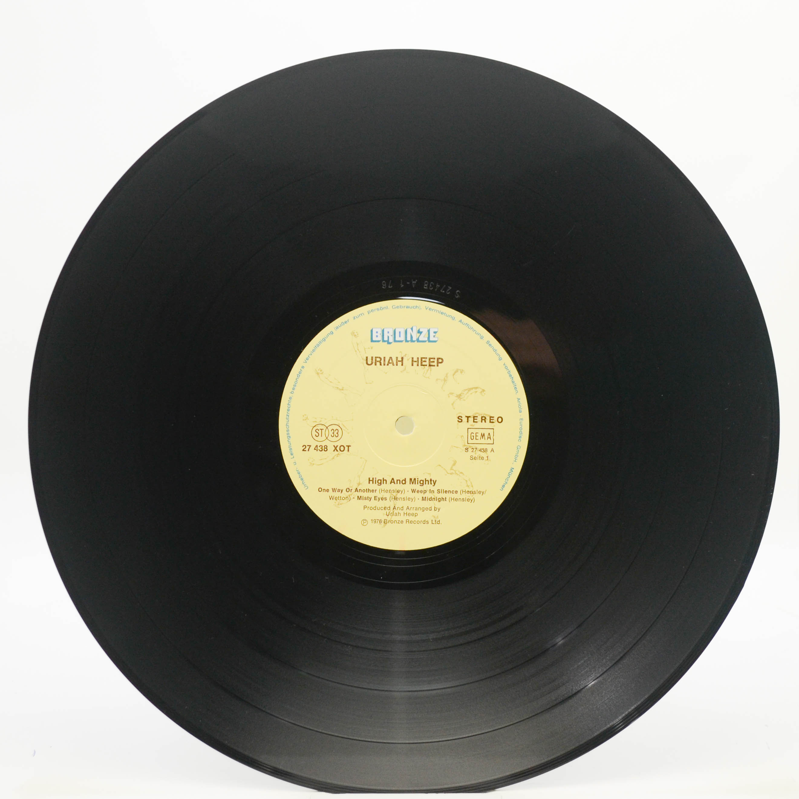 Uriah Heep — High And Mighty, 1976