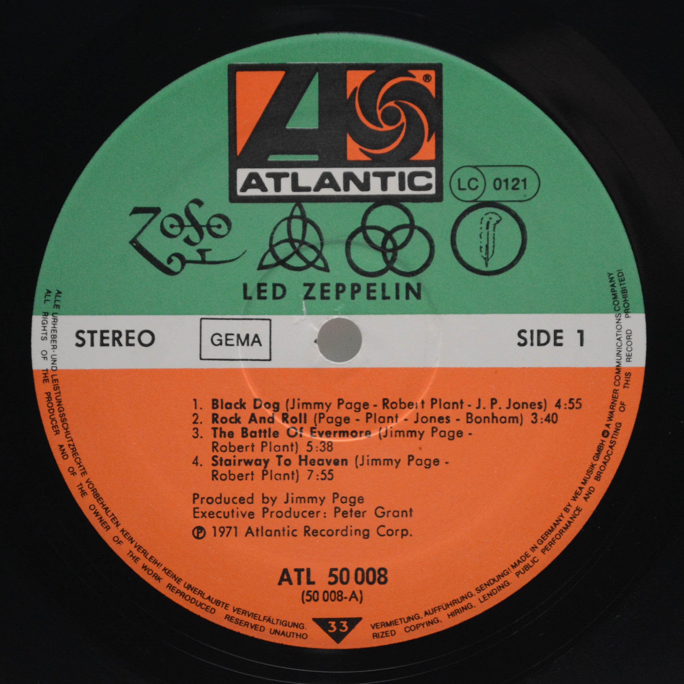 Led Zeppelin — Untitled, 1971