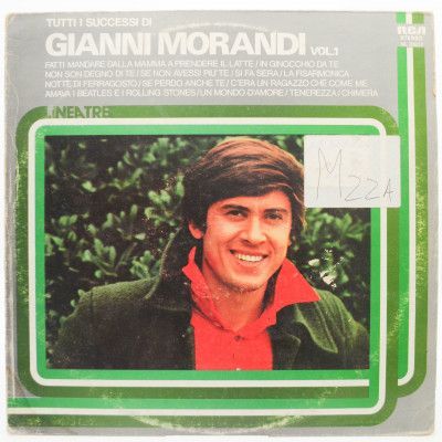 Виниловая пластинка Tutti I Successi Di Gianni Morandi Vol. 1 (Italy), 1976