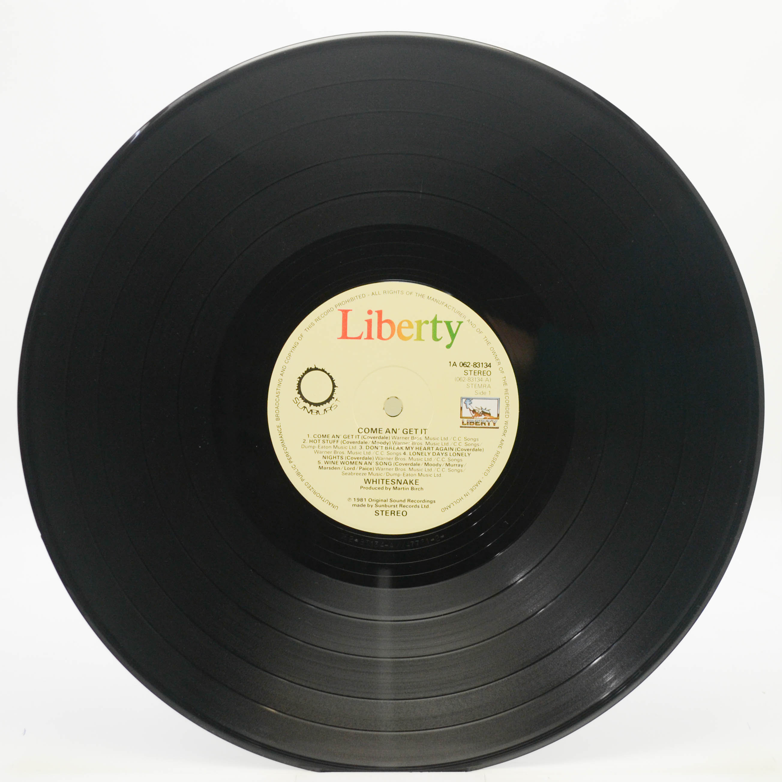 Whitesnake — Come An' Get It, 1981