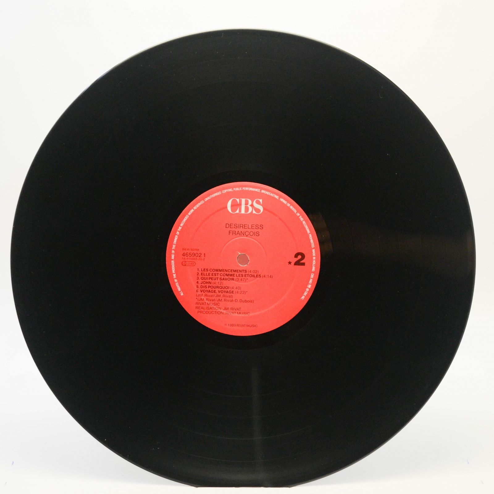 Desireless — François, 1989