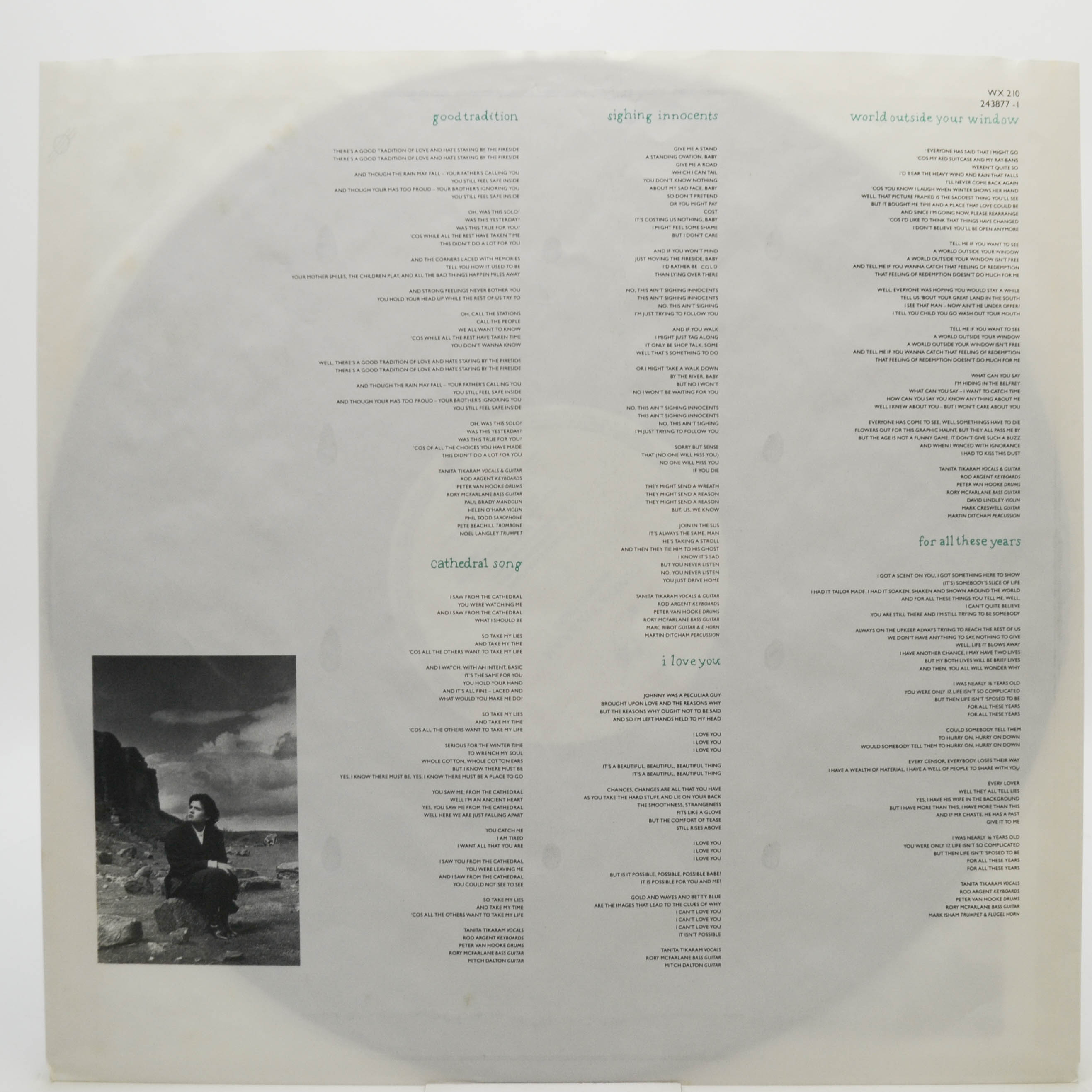 Tanita Tikaram — Ancient Heart, 1988