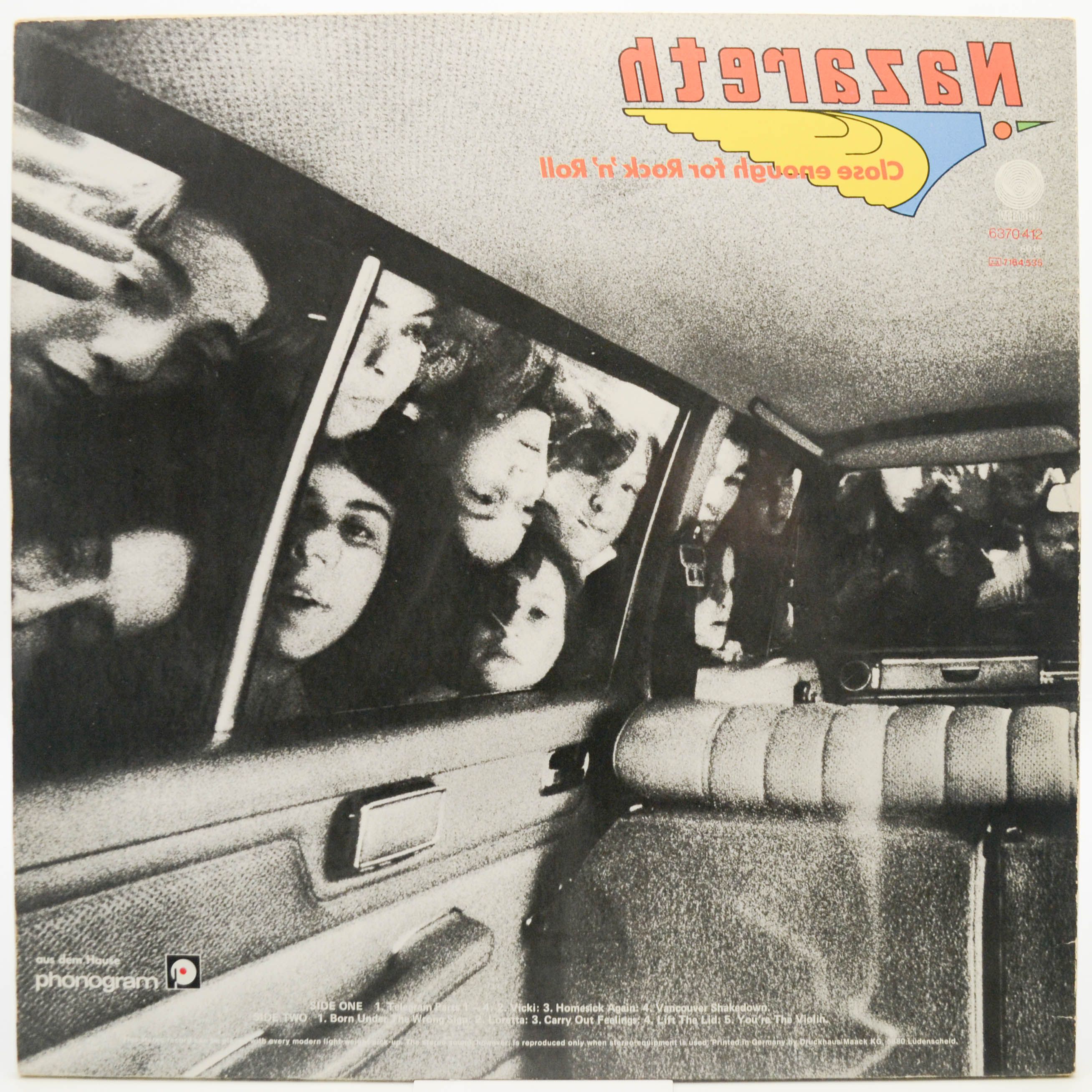 Nazareth — Close Enough For Rock 'N' Roll, 1976