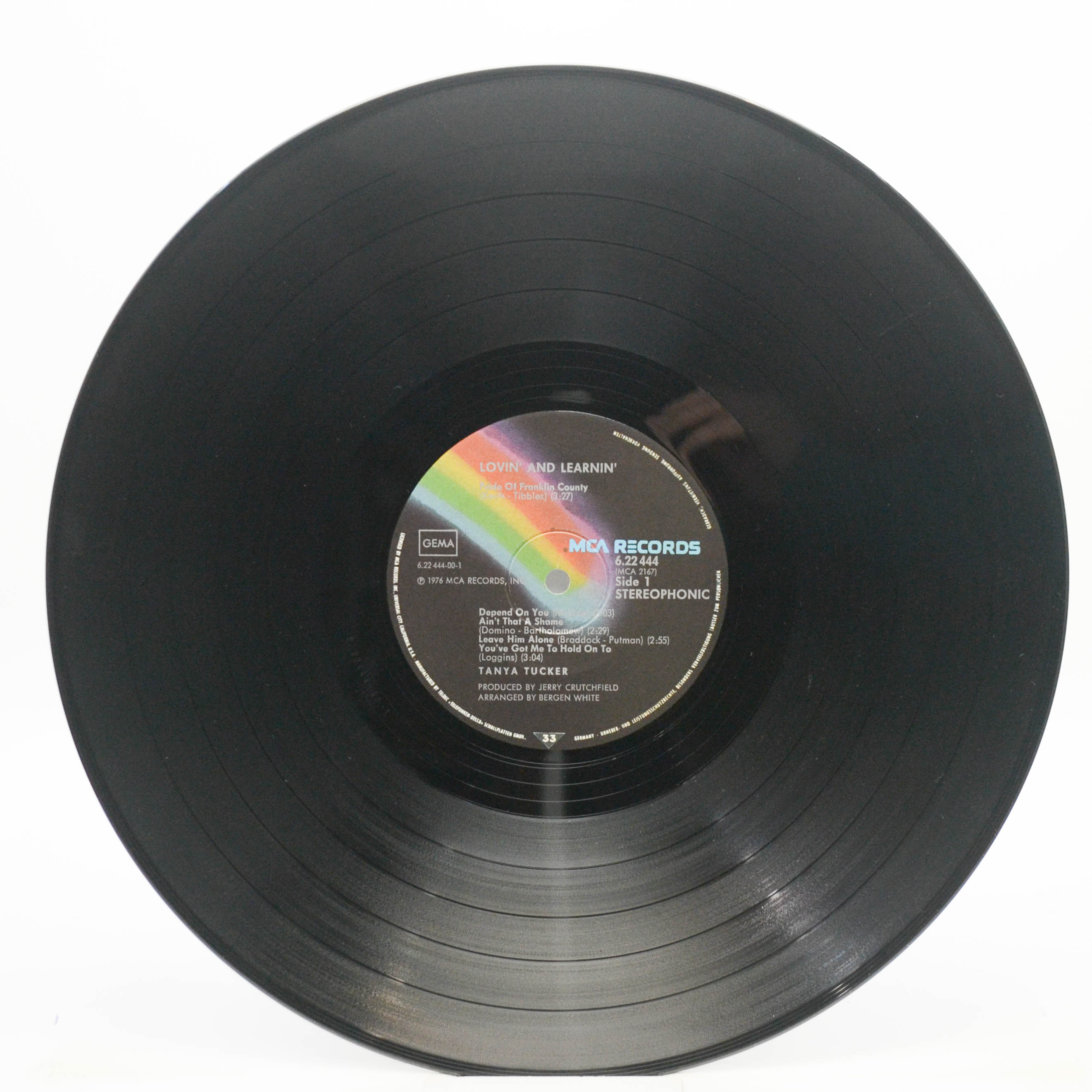 Виниловая пластинка Tanya Tucker — Lovin' And Learnin', 1976