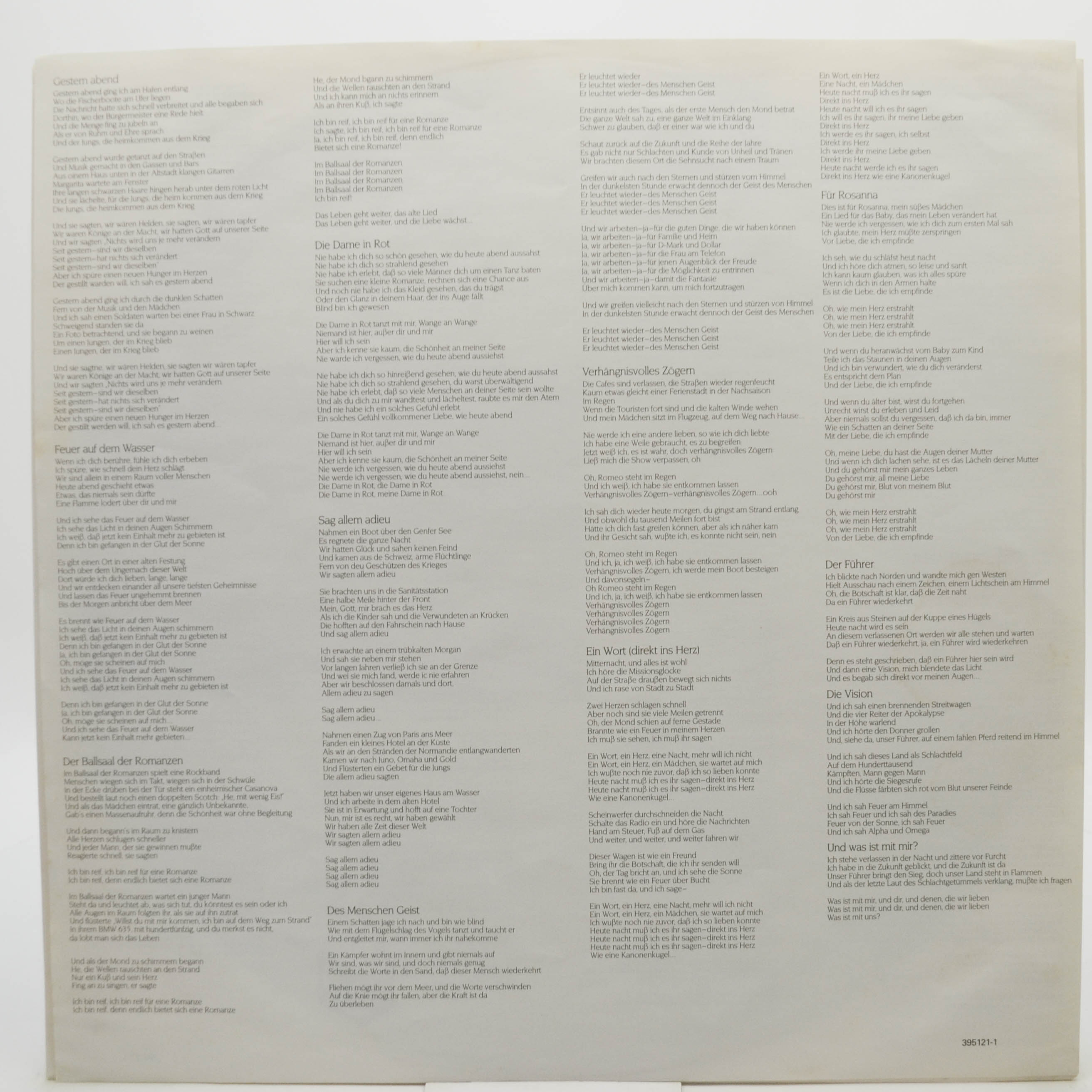 Виниловая пластинка Chris de Burgh — Into The Light, 1986