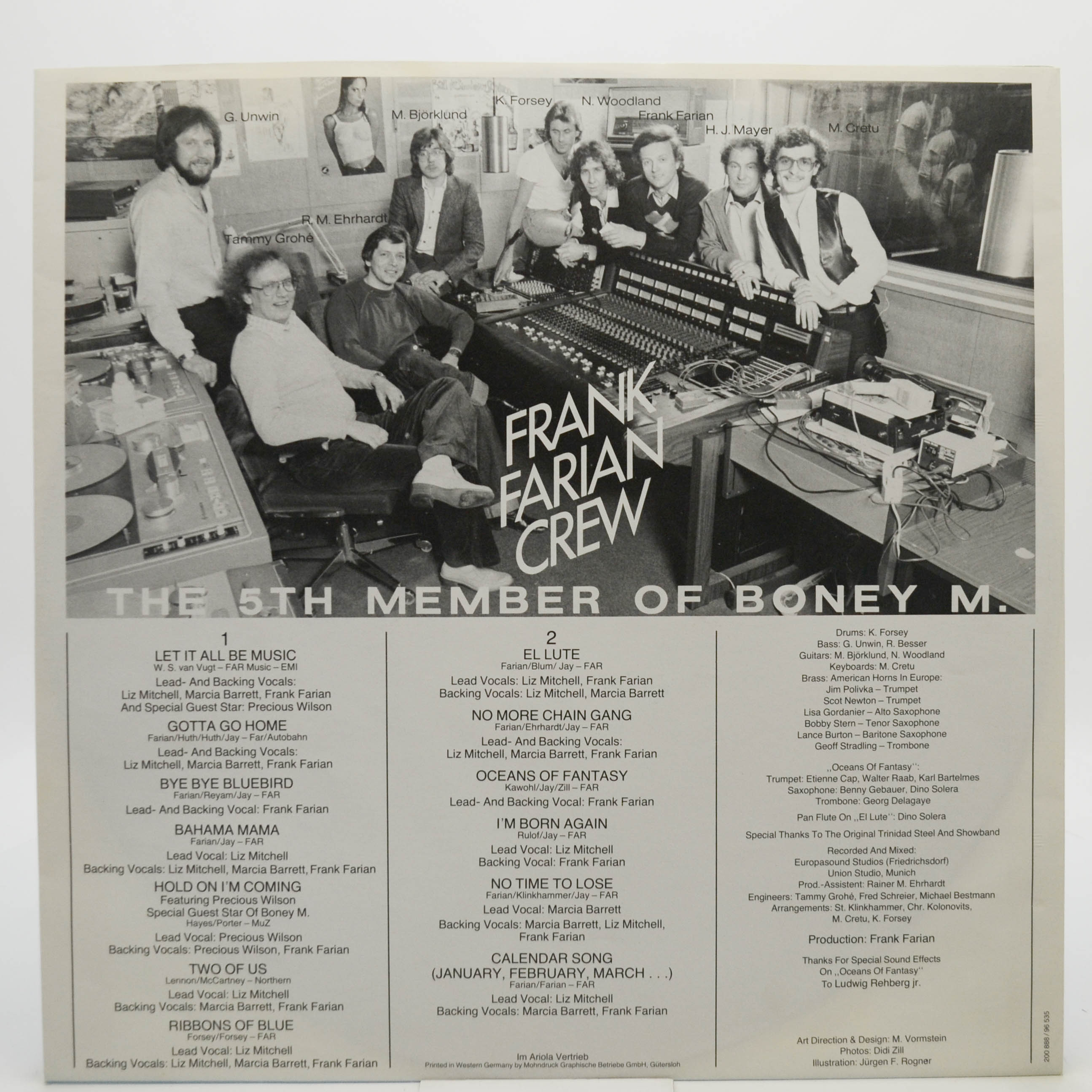 Boney M. — Oceans Of Fantasy, 1979