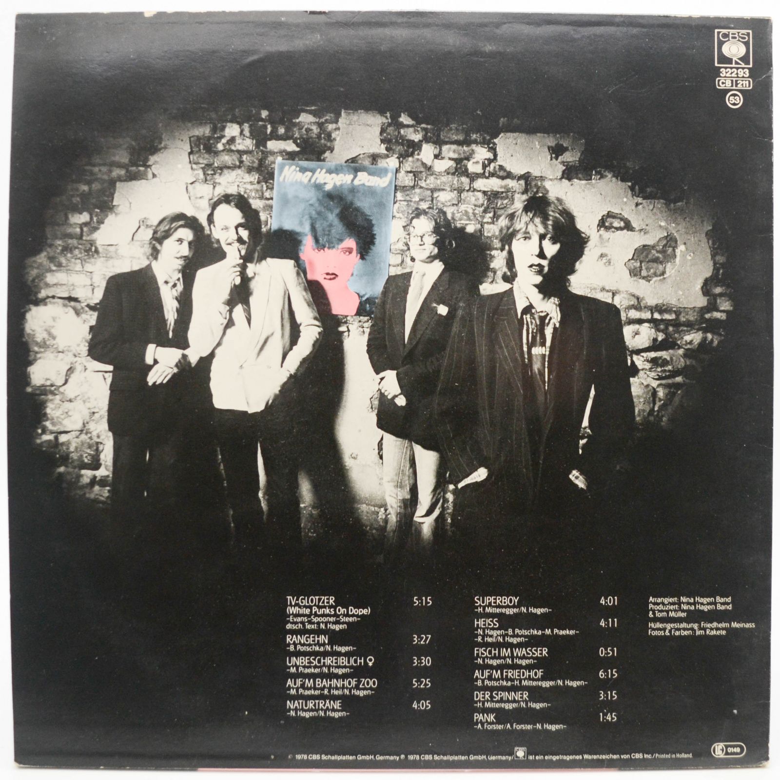 Nina Hagen Band — Nina Hagen Band, 1978