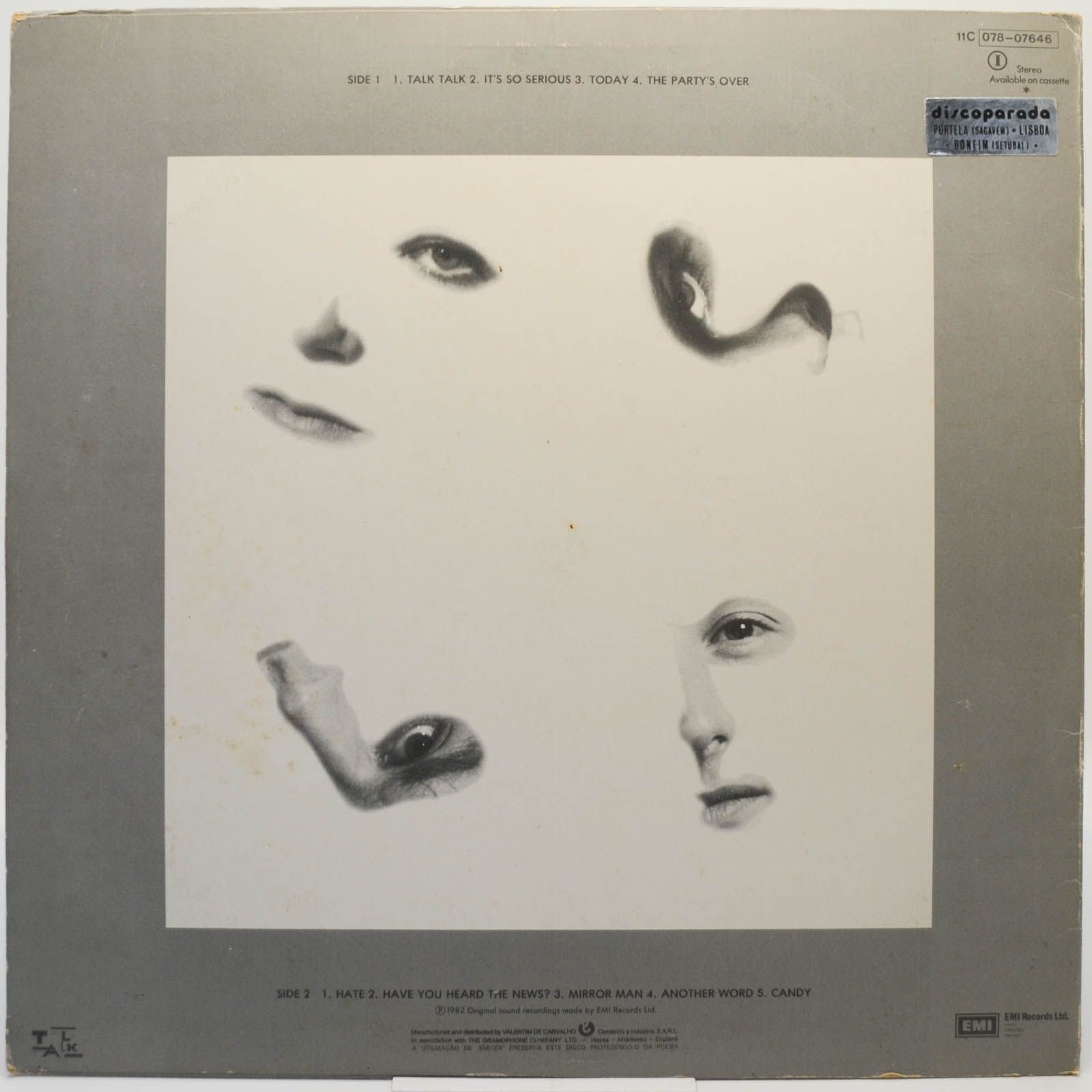 Виниловая пластинка Talk Talk — The Party's Over, 1982