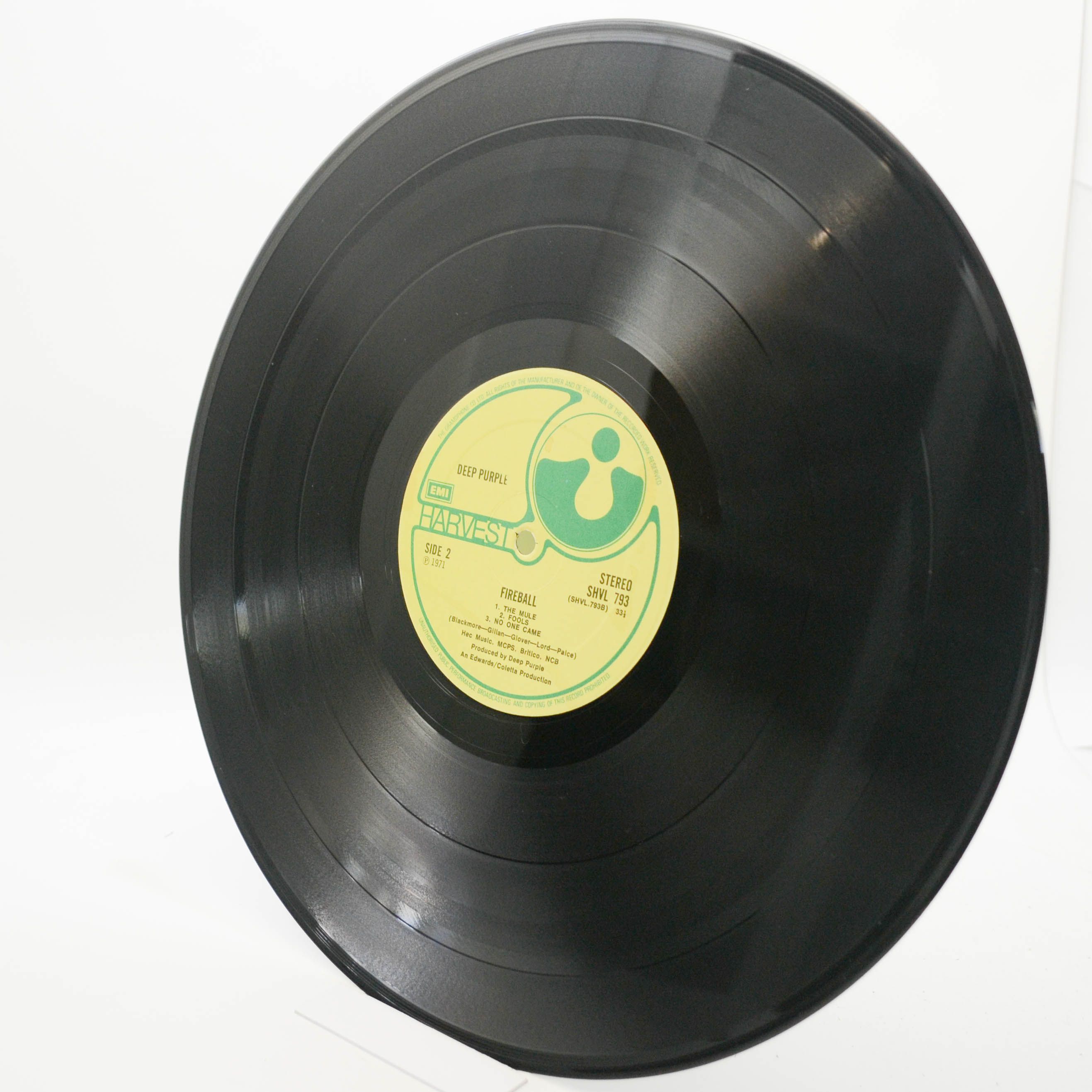 Deep Purple — Fireball (1-st, UK), 1971